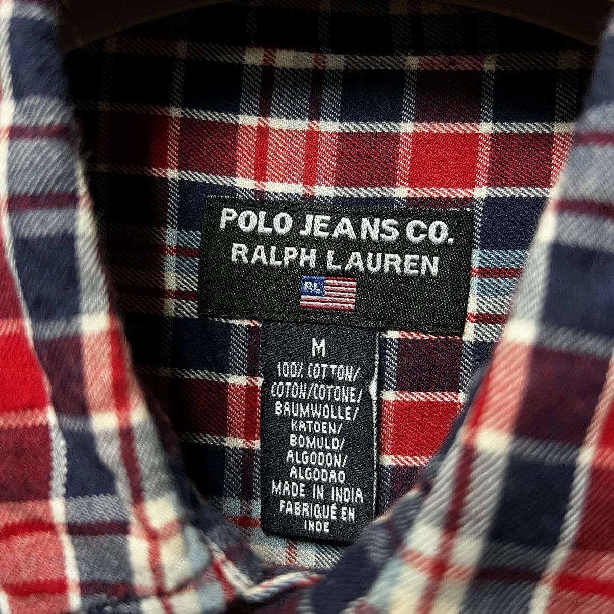 Ralph Lauren Ralph Lauren Polo Jeans Co. Vintage Plaid Flannel Shirt y2k Size US M / EU 48-50 / 2 - 7 Thumbnail