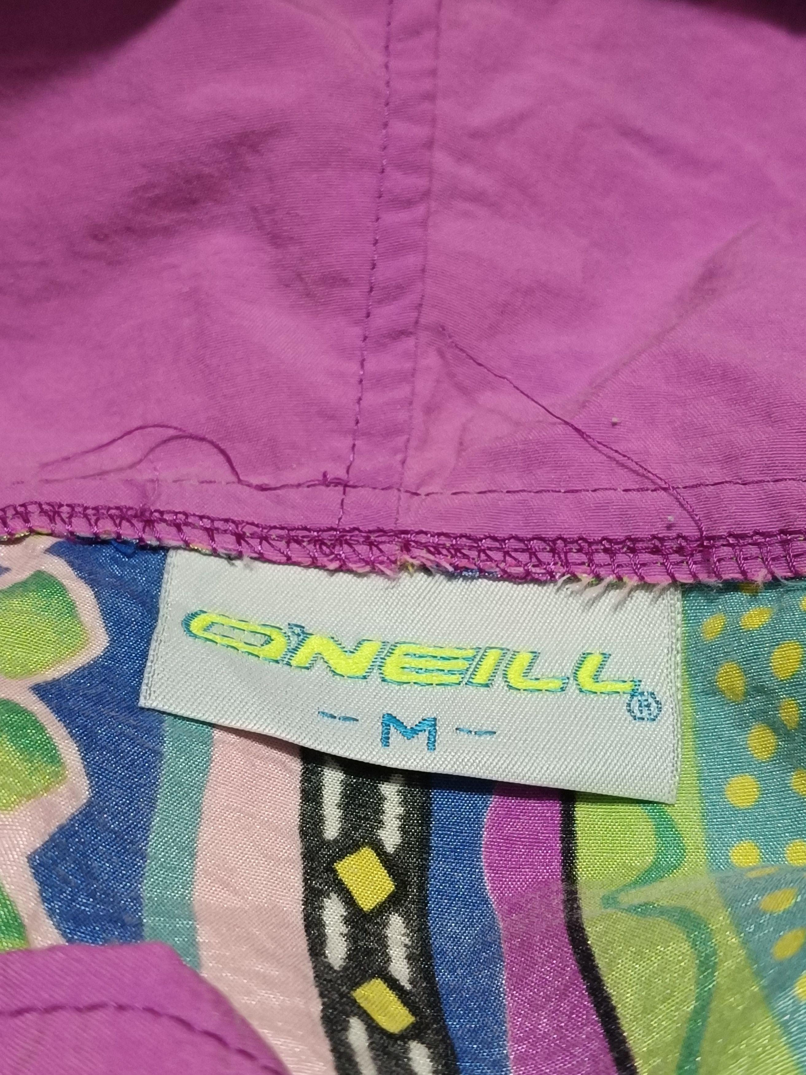 O'Neill Coogi inspired multi-colored nylon hoodie 90s Size US M / EU 48-50 / 2 - 5 Thumbnail