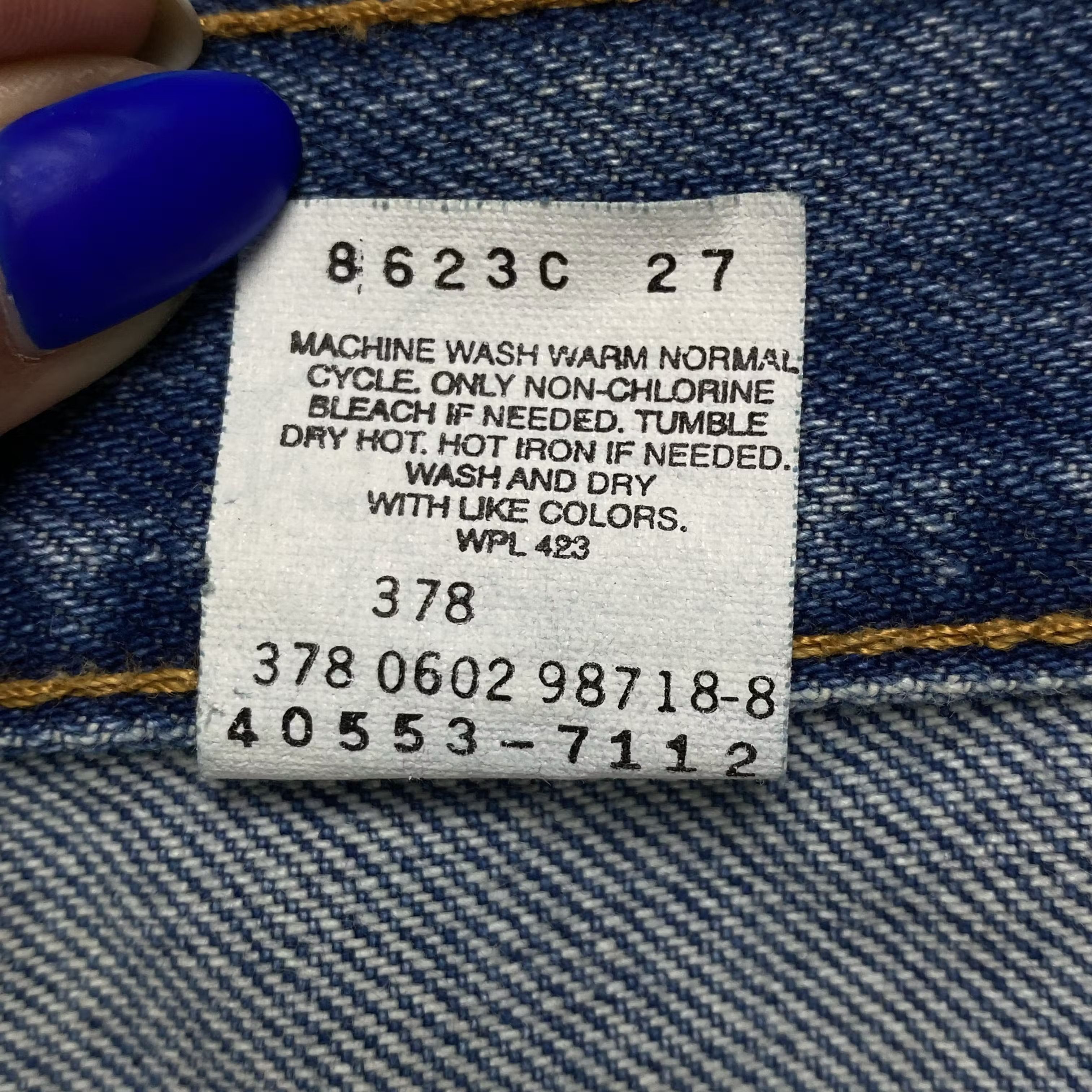 Levi's × Levi's Vintage Clothing × Vintage Mens Vintage Denim Jeans Levis 550 Size 40 Size US 40 / EU 56 - 8 Thumbnail