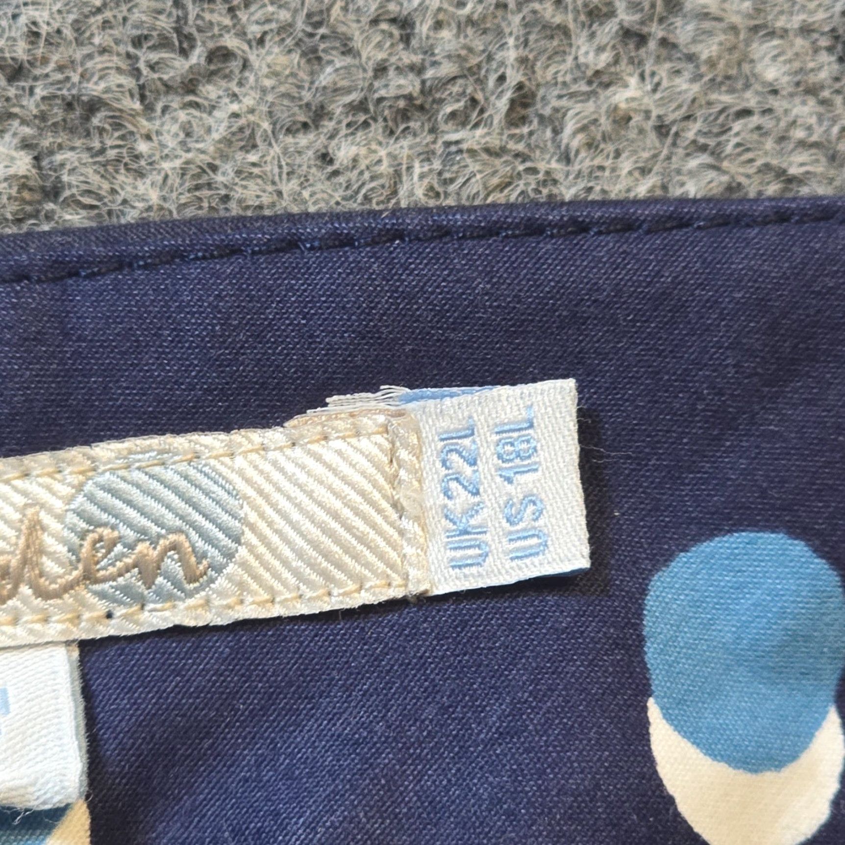 Boden Boden Pants Womens 18 Long Blue Chino Pockets High Rise Capsule Career Casual Mens Size 40" / US 18 - 5 Thumbnail