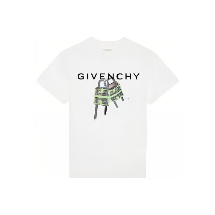 Givenchy Givenchy Givenchy SS23 Graphic Print Short Sleeve TShirt - Size US L / EU 52-54 / 3 - 1 Thumbnail