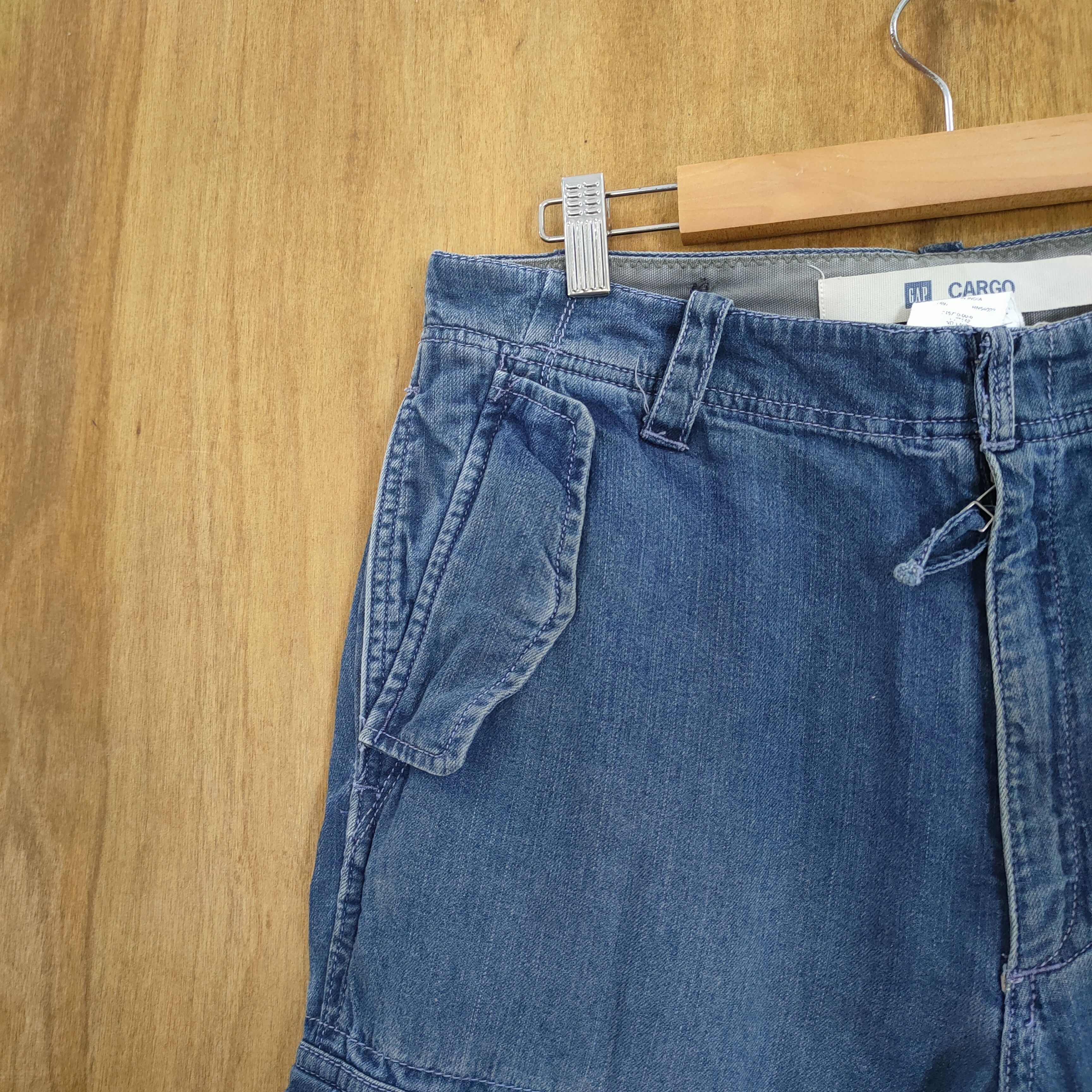 Japanese Brand × Vintage VINTAGE JAPANESE FADED BONDAGE CARGO PANTS Size US 32 / EU 48 - 4 Thumbnail