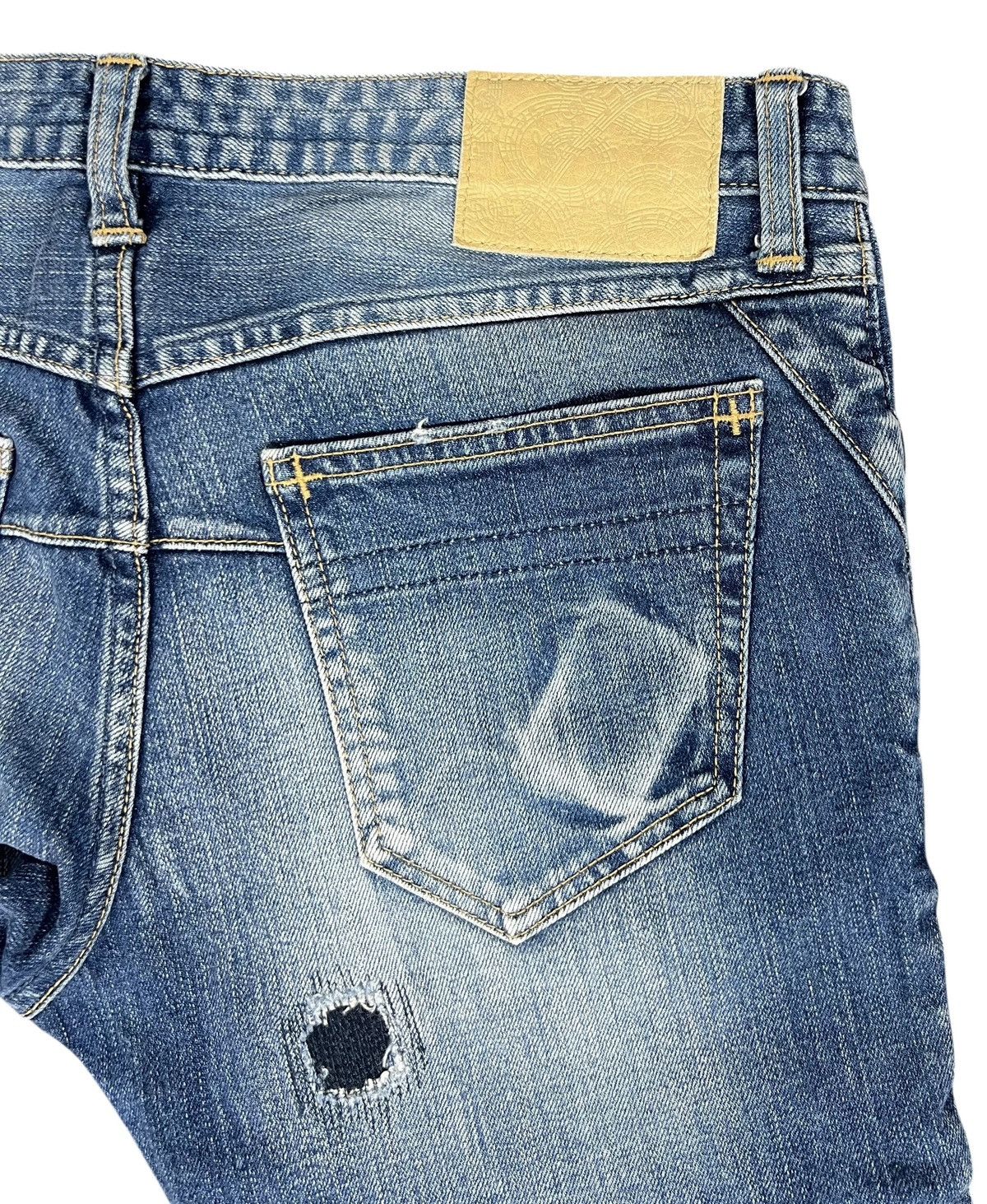 Number (N)ine Number Nine Distressed Denim Size US 30 / EU 46 - 8 Thumbnail