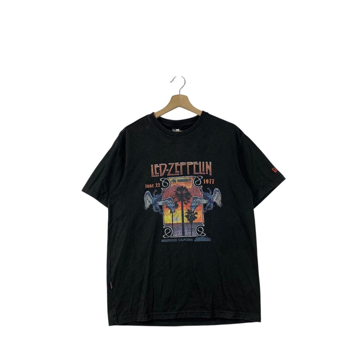 New Era NEW ERA x LED ZEPPELIN 1977 Concert Promo Trashed Tee Shirt Size US L / EU 52-54 / 3 - 1 Thumbnail