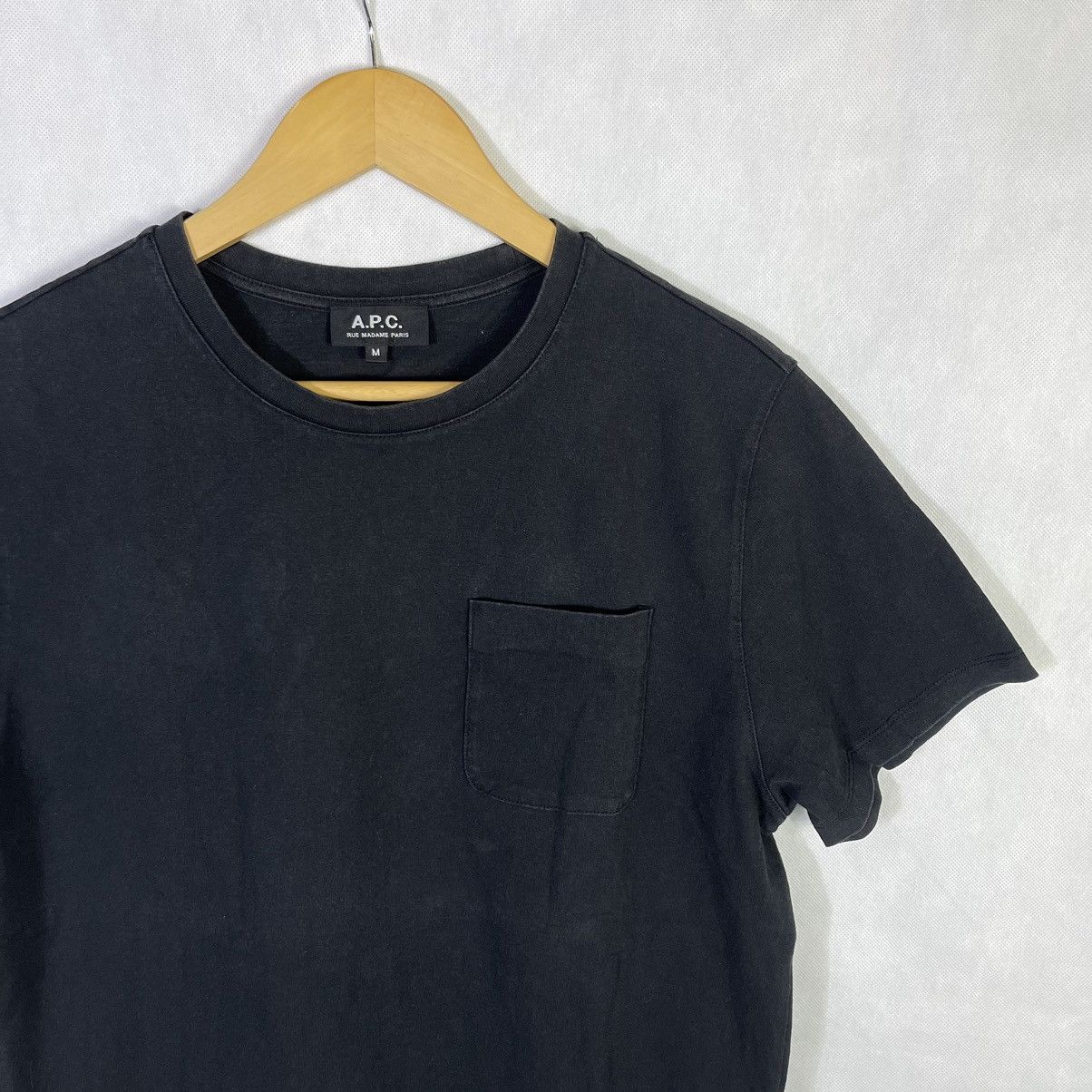 A.P.C. A.P.C. Japan Plain Pocket Tshirt Size US M / EU 48-50 / 2 - 3 Thumbnail