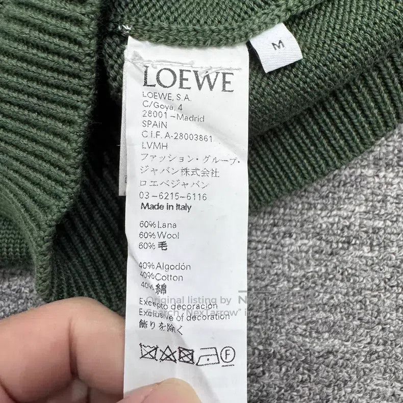 Loewe Loewe Embroidered Letter Wool Knit Top Size US M / EU 48-50 / 2 - 3 Thumbnail