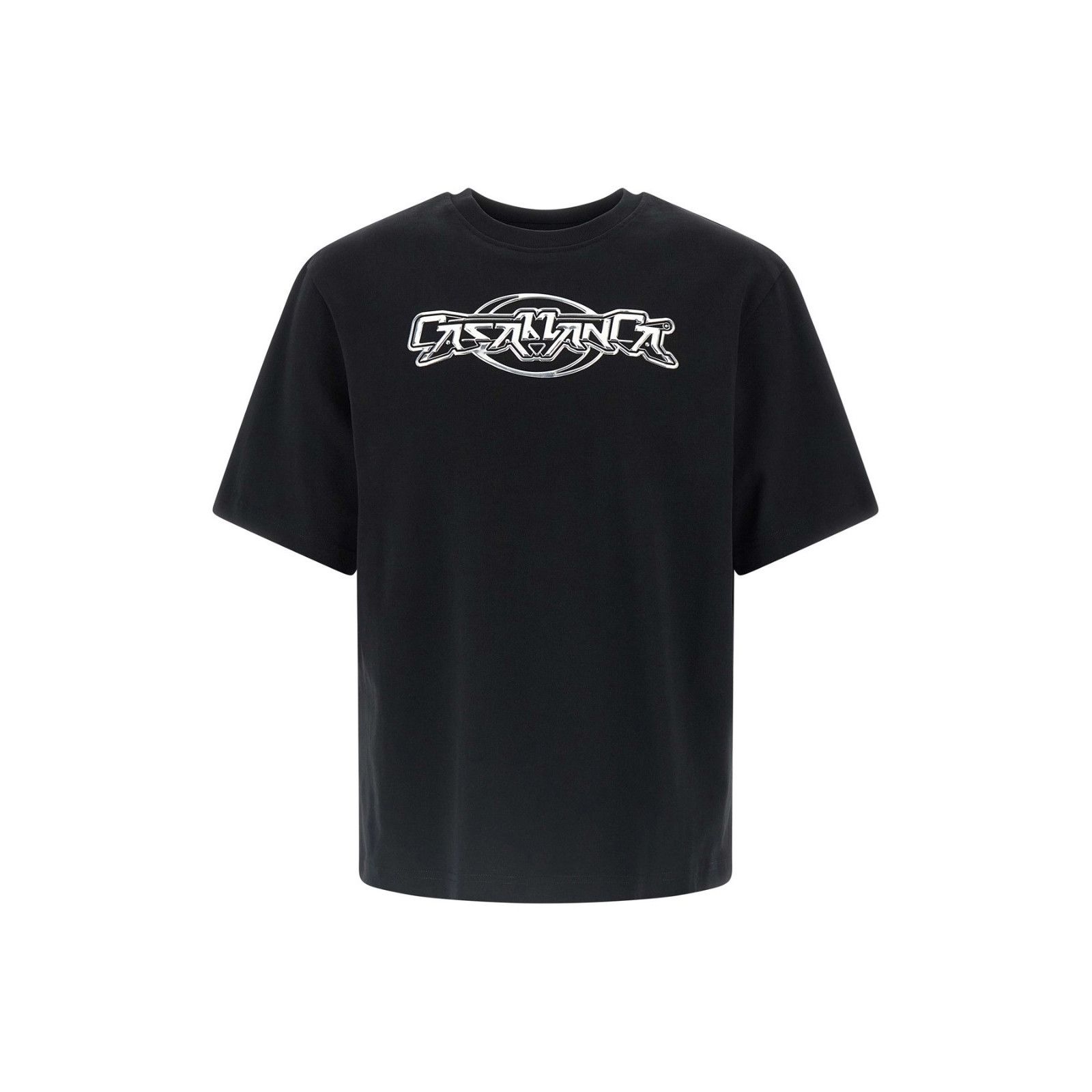 CASABLANCA Black Cotton T-shirt New & Authentic (Men's size: