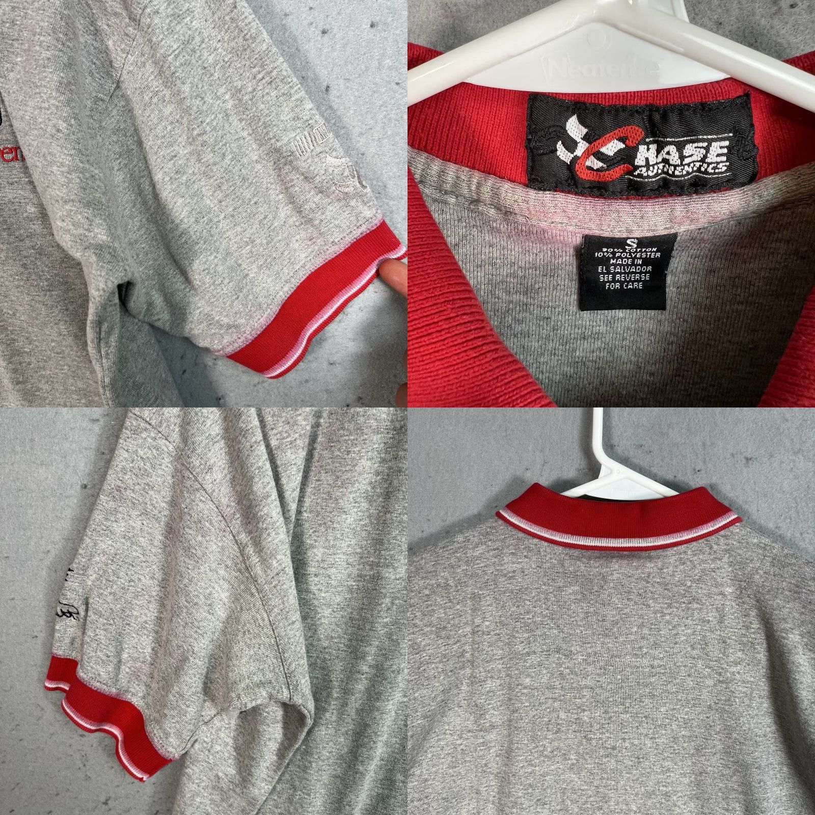 Chase Authentics VINTAGE 90s Chase Authentics Dodge Nascar Racing Polo Shirt Adult Small Gray Mens Size US S / EU 44-46 / 1 - 8 Thumbnail