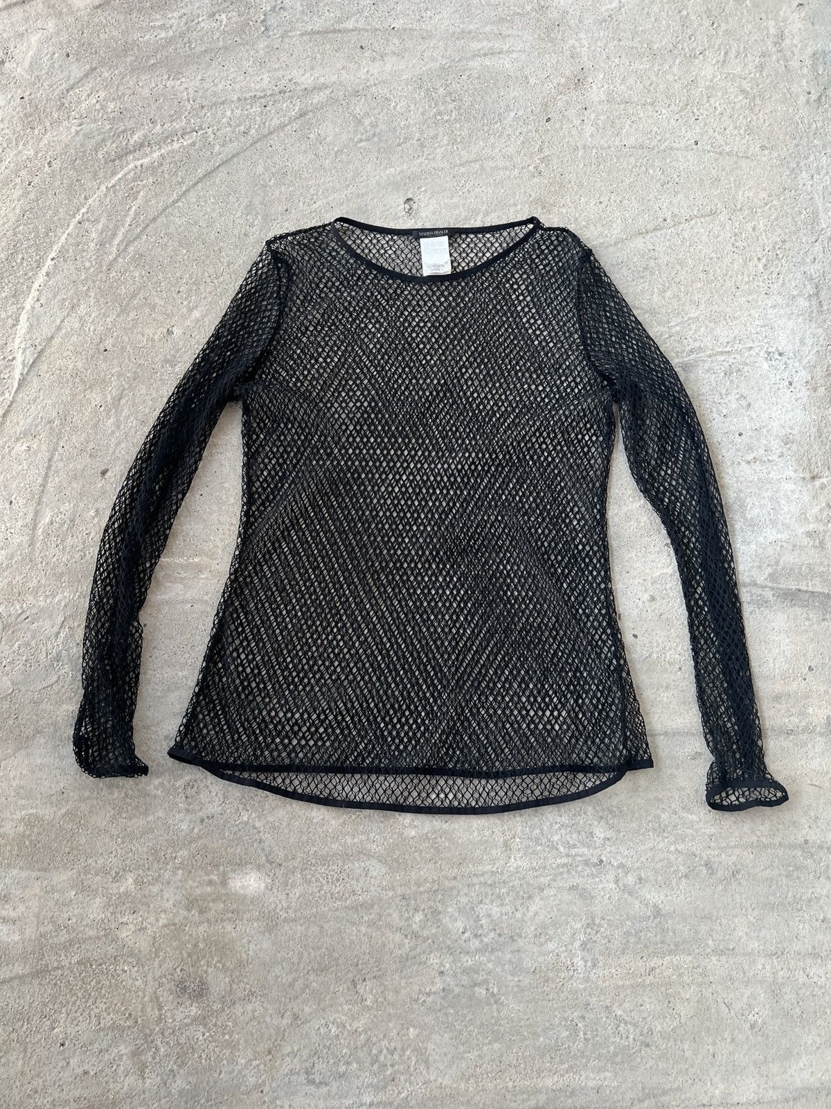 Marina Rinaldi Marina Rinaldi Mesh Long Sleeve Size L / US 10 / IT 46 - 1 Thumbnail