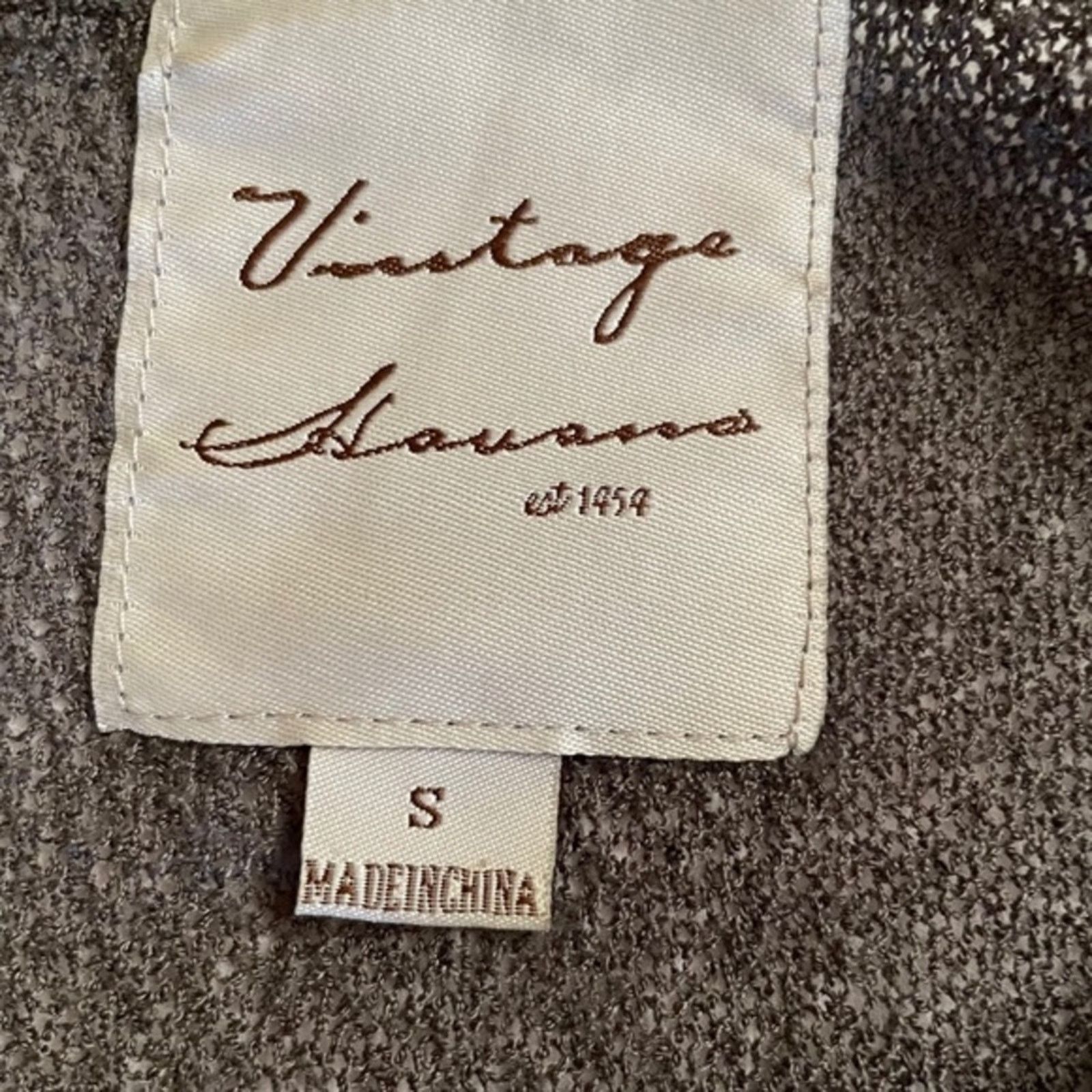 Vintage Havana Vintage Havana Distressed Open Weave Gray Sweater Top Size S / US 4 / IT 40 - 4 Thumbnail
