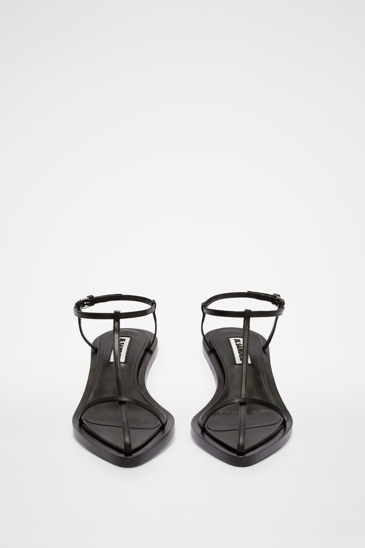 Jil Sander o1y1025 Sandals in Black Size US 5.5 / IT 35.5 - 4 Thumbnail