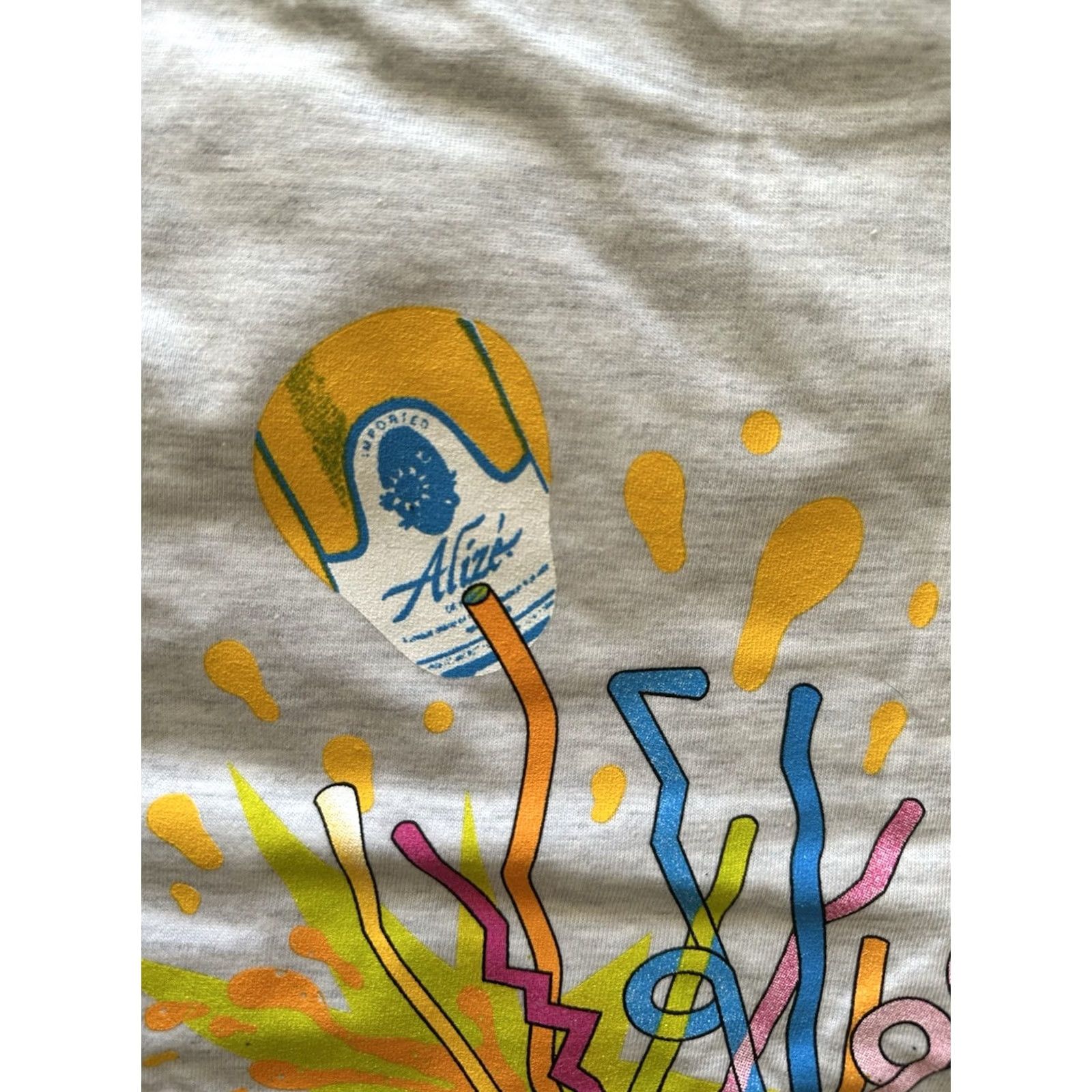 Vintage VINTAGE Alizé Shirt Mens XL Gray Cognac Promo Advertising VTG 90s Vodka Streetwear NEW Size US XL / EU 56 / 4 - 7 Thumbnail