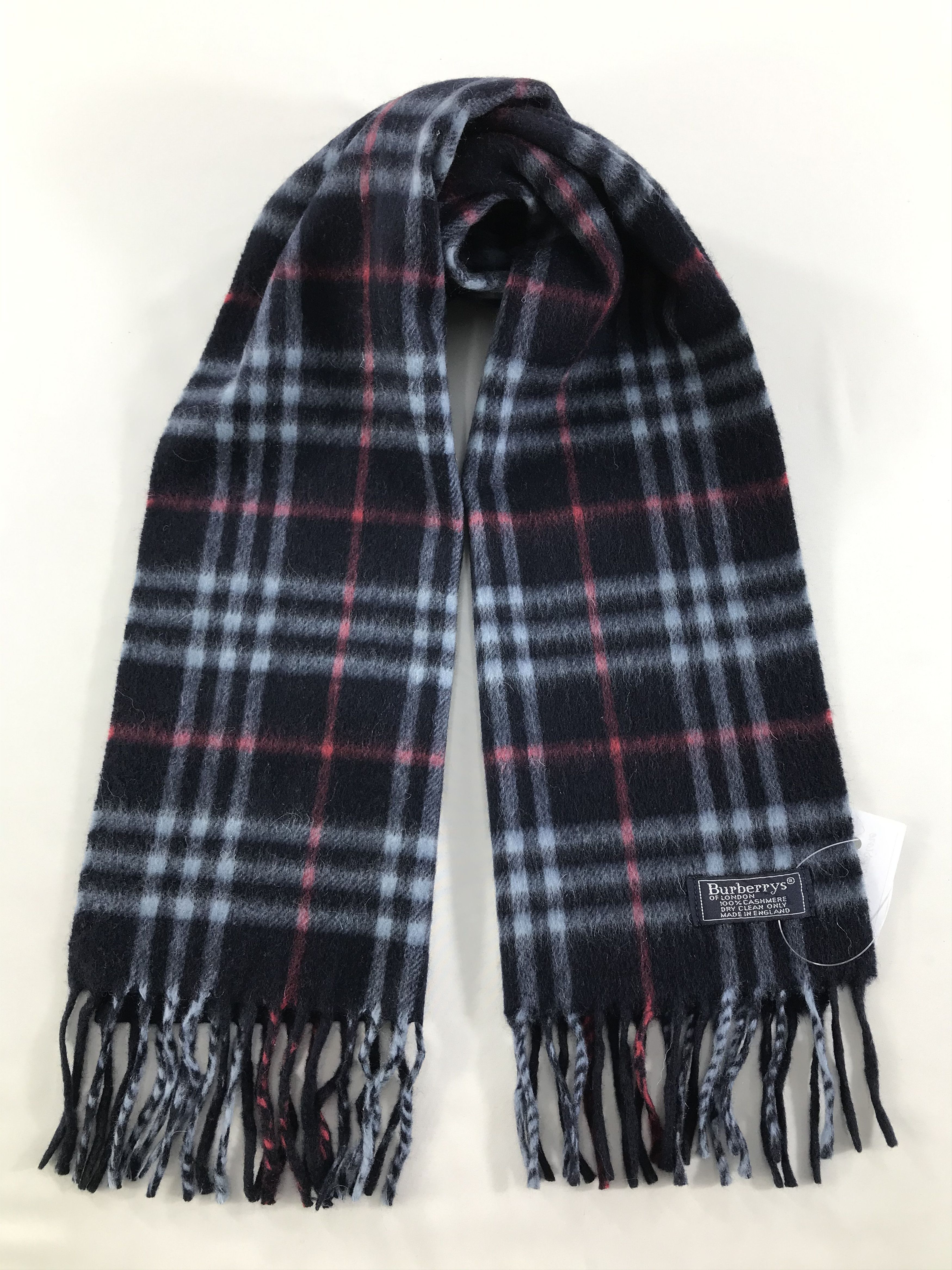Burberry Vintage Burberry Scarf/Muffler/Neckwear MF1178 Size ONE SIZE - 1 Thumbnail