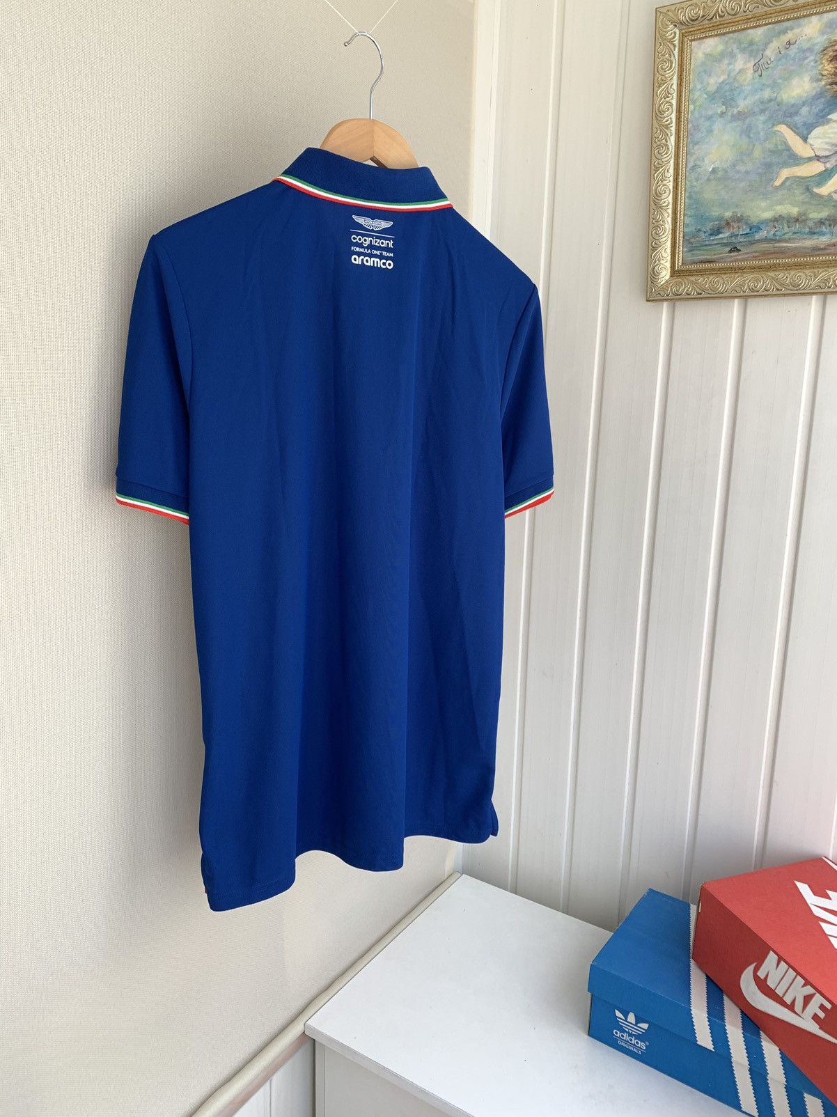 Formula 1 Aston Martin Official Formula One F1 Racing Team Polo Size M Size US M / EU 48-50 / 2 - 8 Thumbnail