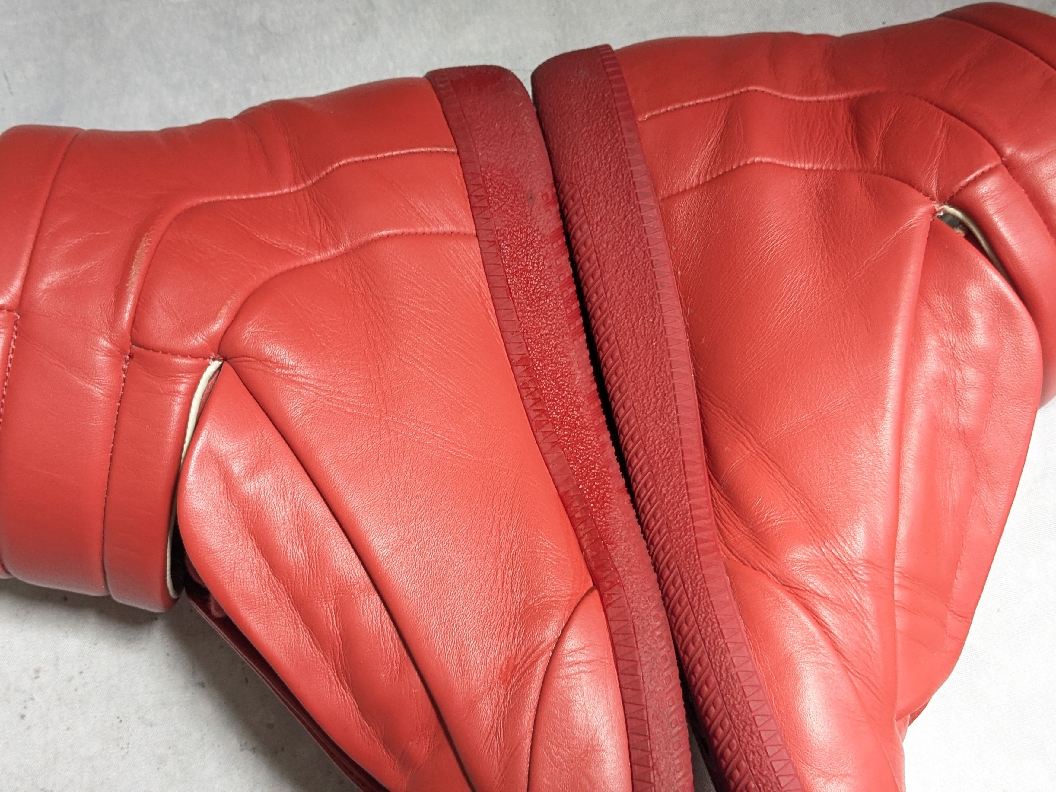 Maison Margiela Maison Margiela Future High Tops Sneakers Red 9 42 Size US 9 / EU 42 - 16 Thumbnail