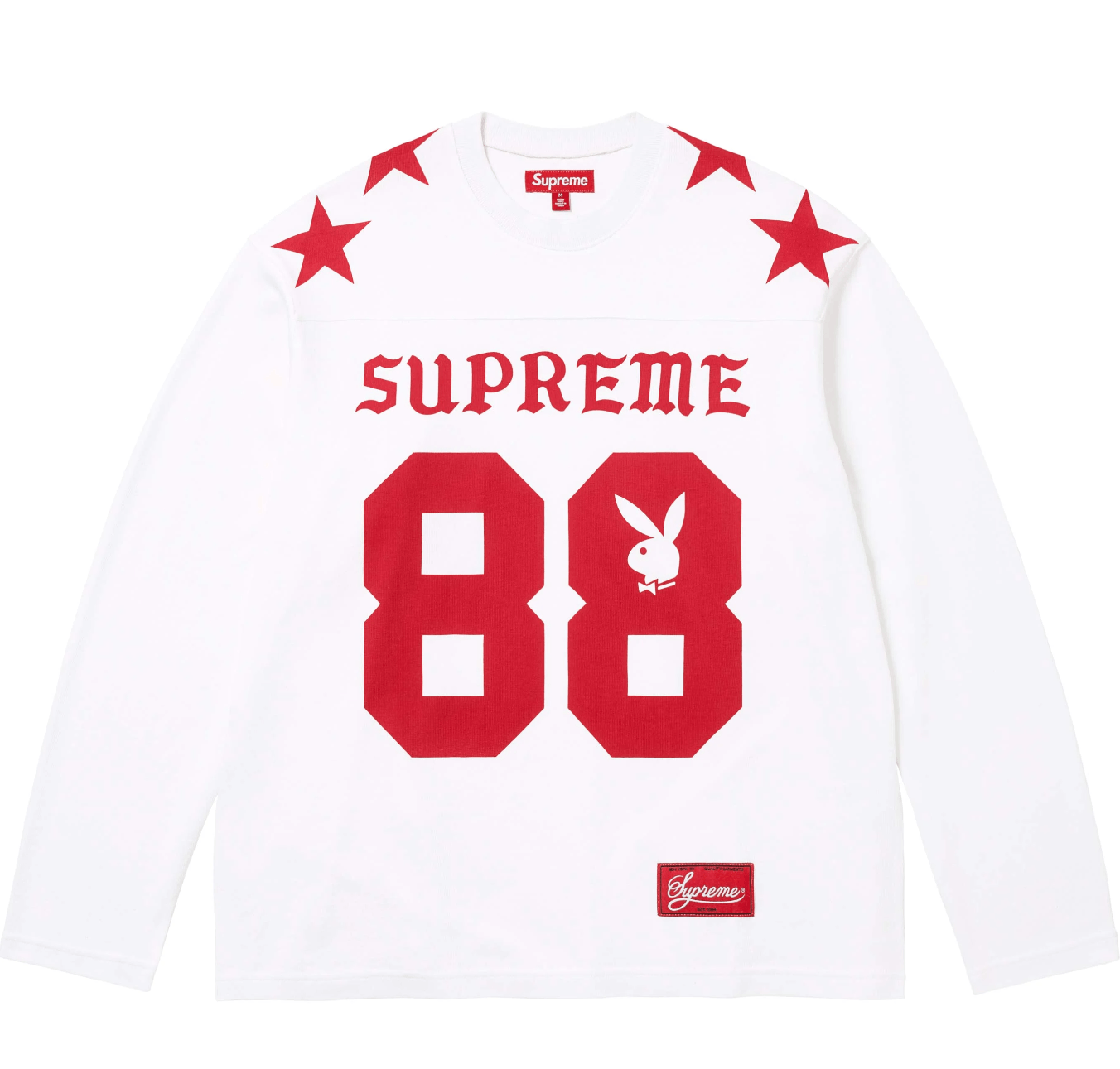 Playboy × Supreme (SS26) Week 3 | Supreme®/Playboy® L/S Football Top Size US L / EU 52-54 / 3 - 1 Thumbnail