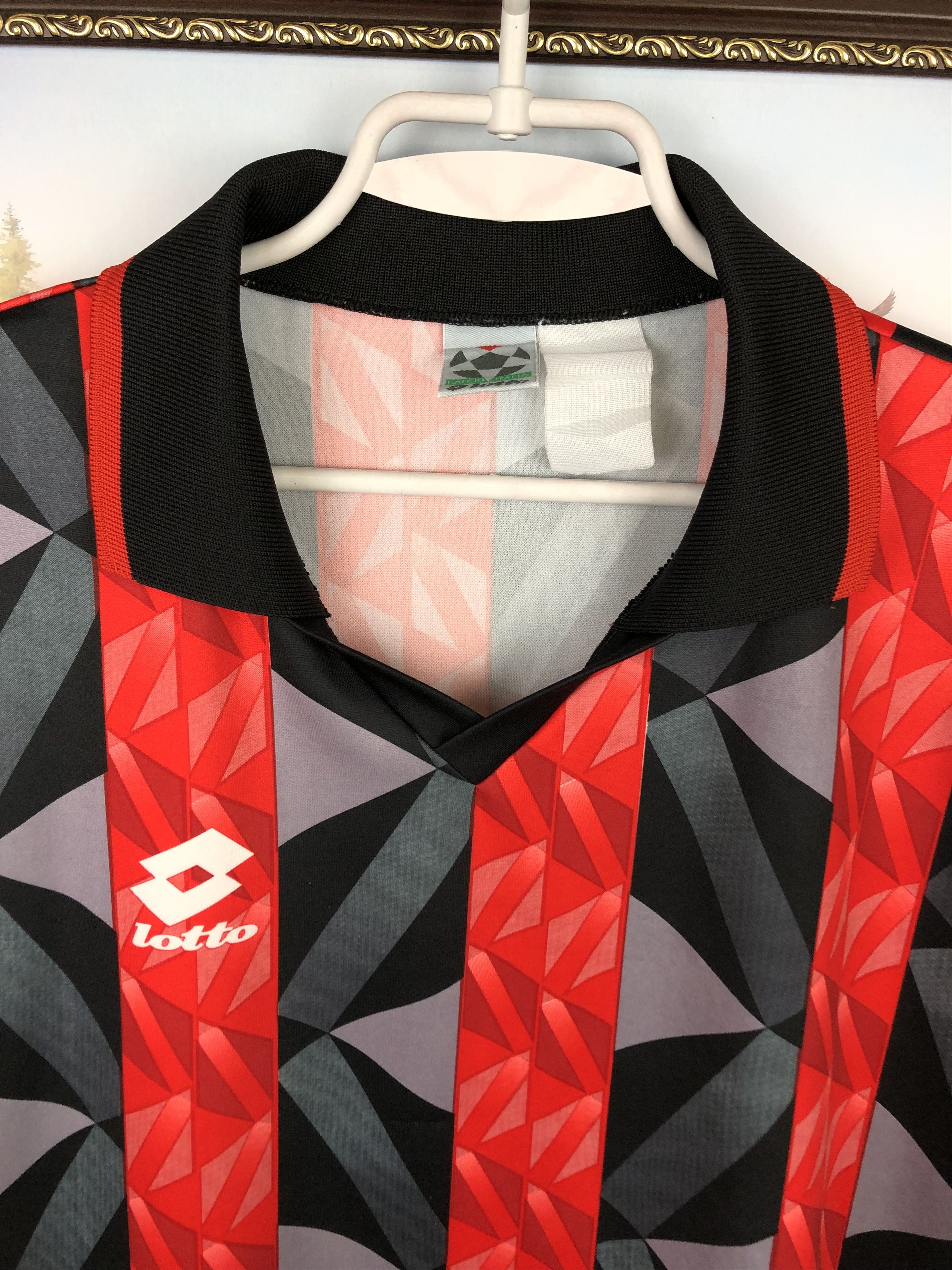 Vintage Nice 1994 Home Football Shirt Soccer Jersey Template Size US L / EU 52-54 / 3 - 6 Thumbnail