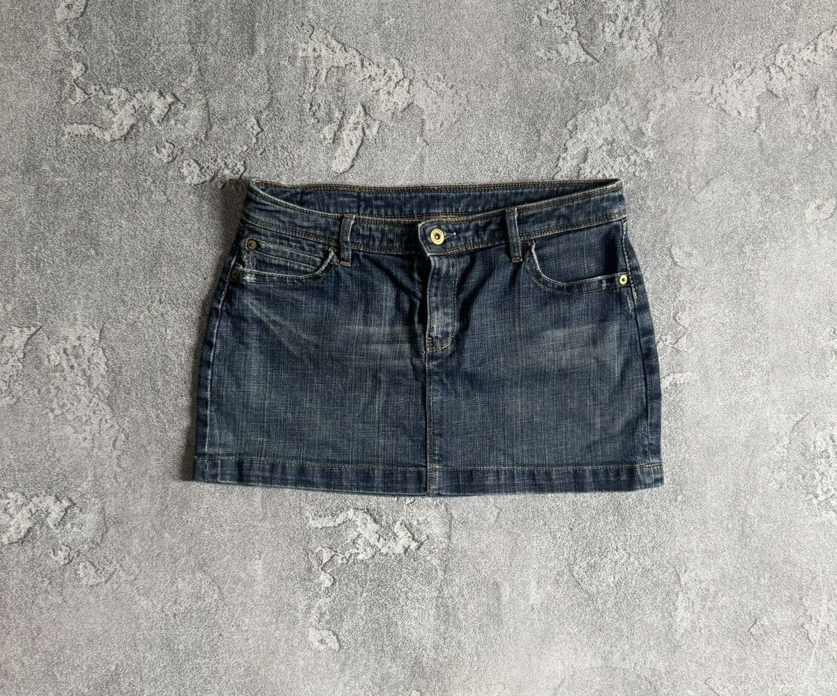 Levi's Levis Levi’s vintage denim y2k mini skirt punk opium Size 27" / US 4 / IT 40 - 3 Thumbnail