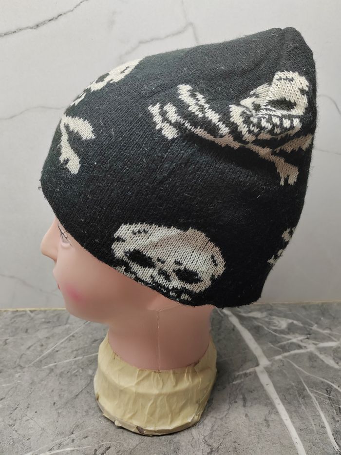 Japanese Brand Vintage Skulls Beanie Snowcap Size ONE SIZE - 4 Thumbnail
