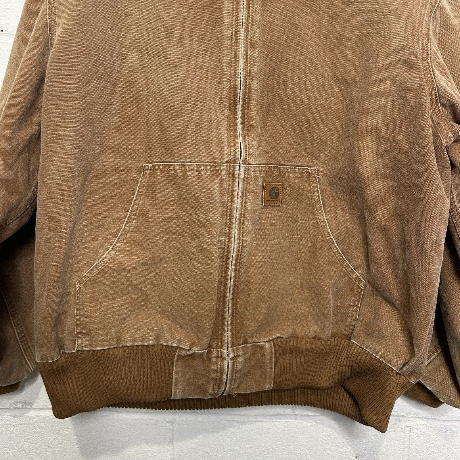 Carhartt Carhartt Hooded Quilt-Lined Active Jacket “Brown” J130-211 Size US XL / EU 56 / 4 - 4 Thumbnail