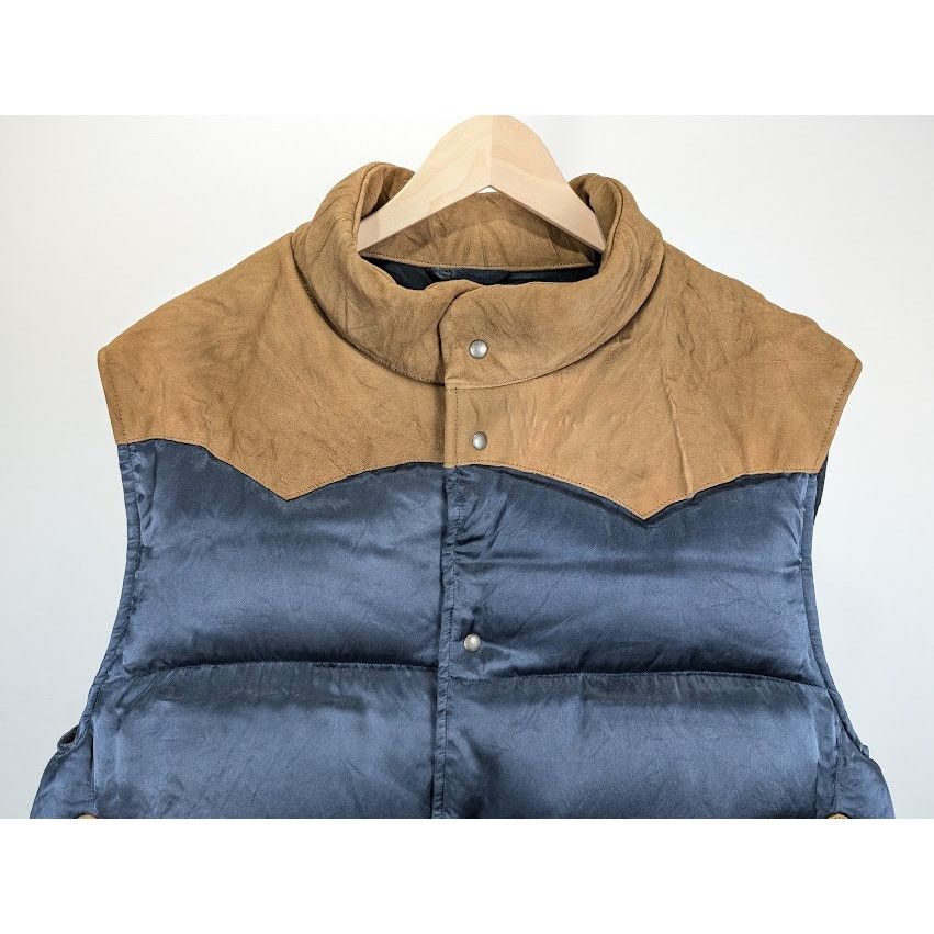 Visvim o1rshd1 Colter Down Vest in Navy Size US XL / EU 56 / 4 - 4 Thumbnail