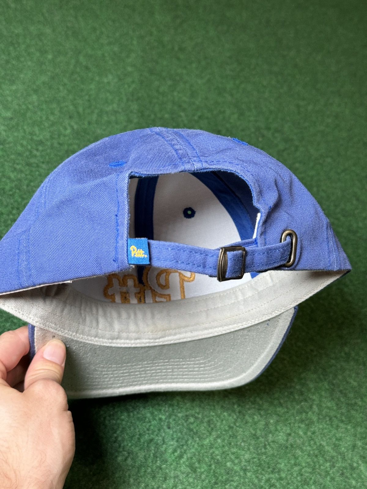 Top Of The World × Vintage Vintage 90s Pitt University Of Pittsburgh Script TOW Hat Size ONE SIZE - 5 Thumbnail
