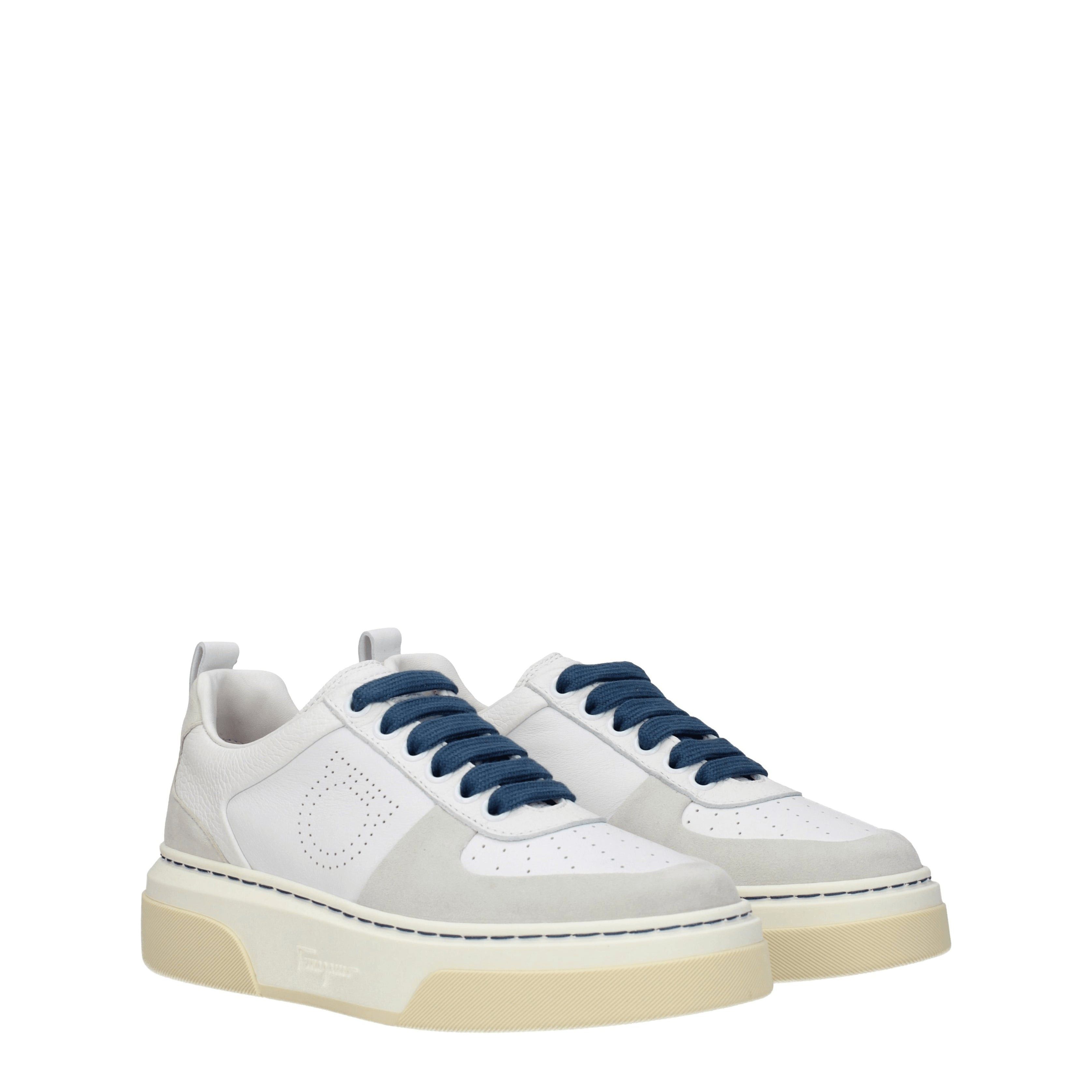 Salvatore Ferragamo Sneakers in Leather Size US 7 / IT 37 - 1 Thumbnail
