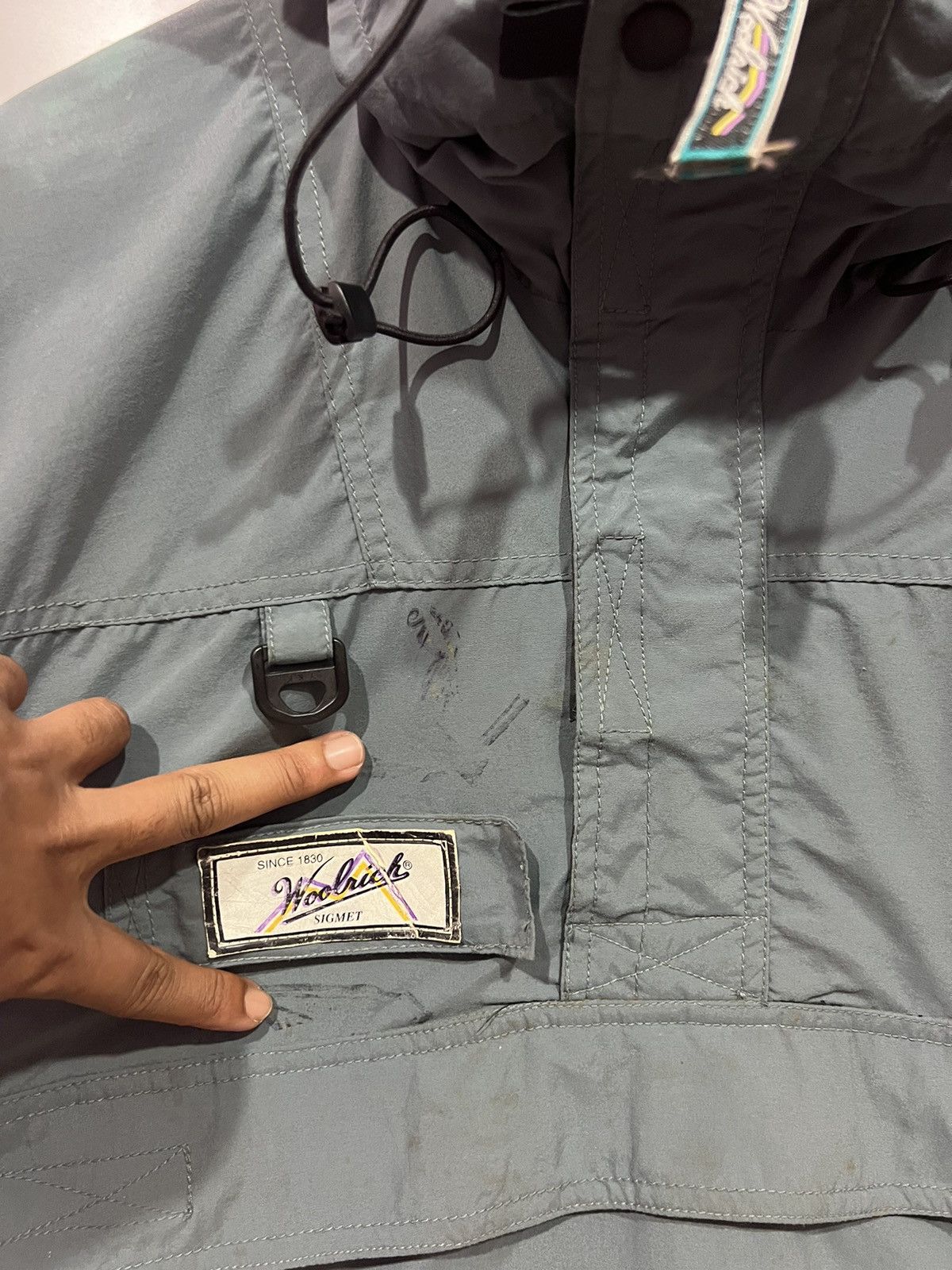 Other 🔥VTG WOOLRICH OUTDOOR SIGMET ANORAK HOODIE WINDBREAKER - M Size US L / EU 52-54 / 3 - 5 Thumbnail