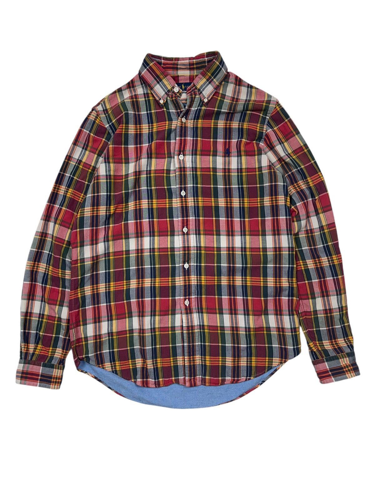 Polo Ralph Lauren × Vintage Vintage Polo Ralph Lauren Insulated Checkered Plaid Shirt Size US M / EU 48-50 / 2 - 1 Thumbnail
