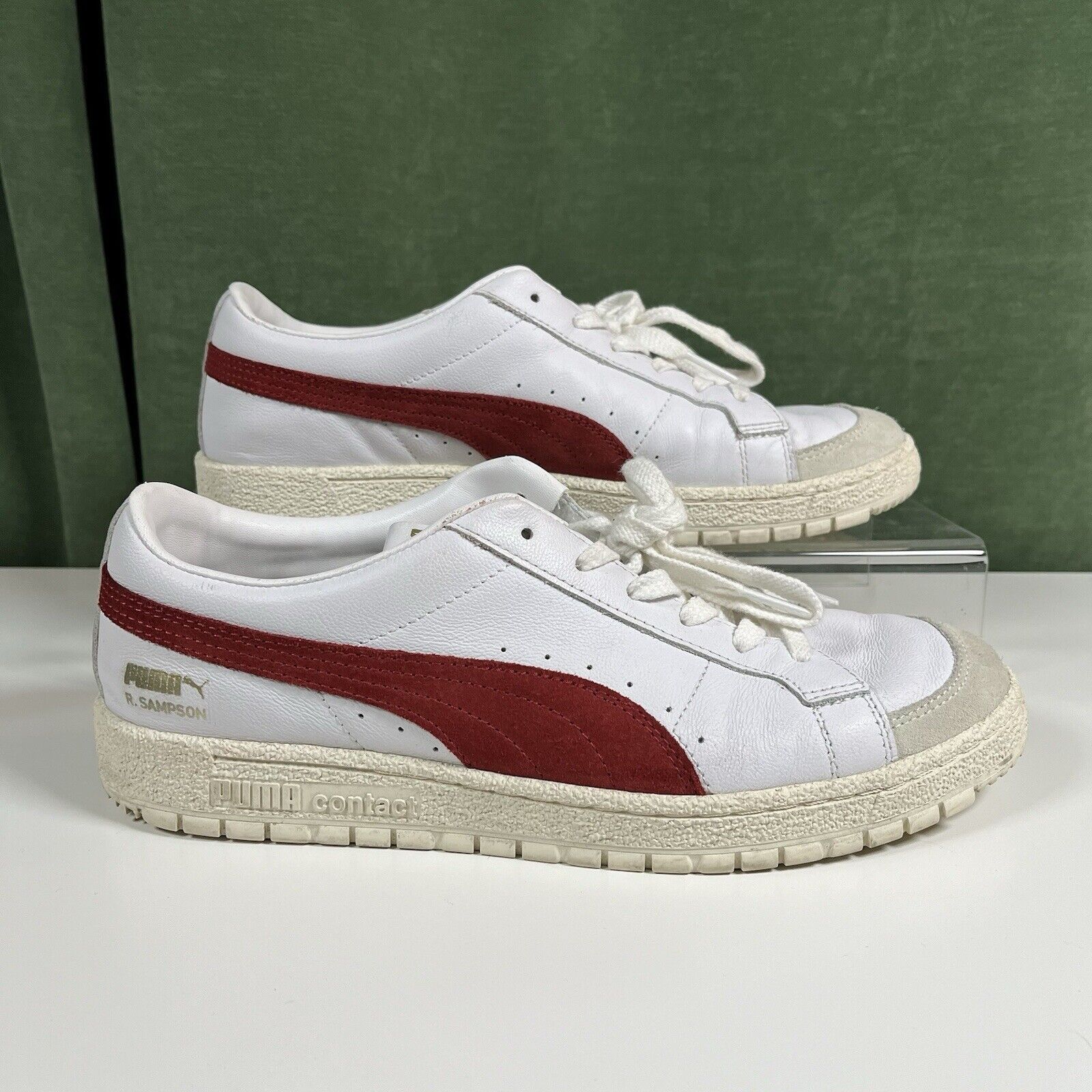 Puma Puma Ralph Simpson 70 Lo PRM 8.5 White Red Shoes 374967 06 Grailed