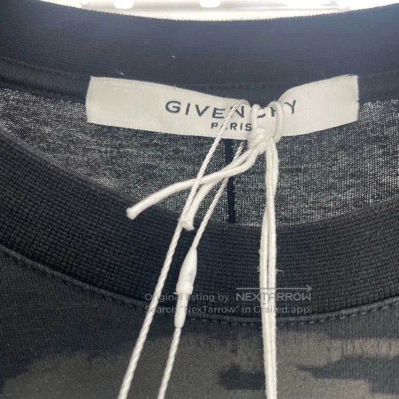 Givenchy Givenchy Dog Head Logo Print Black Short Sleeve Size US S / EU 44-46 / 1 - 4 Thumbnail