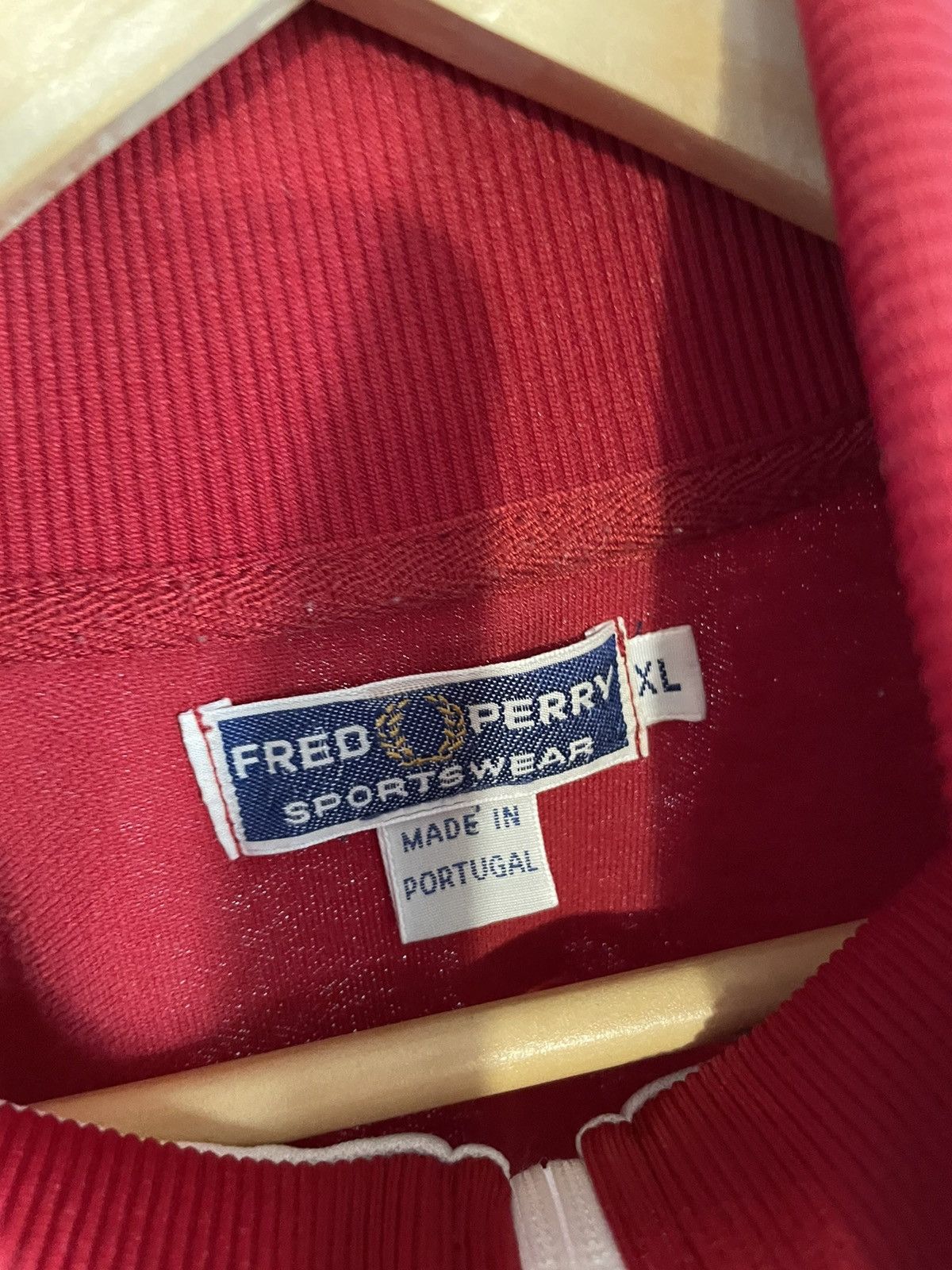 Fred Perry Vintage Fred Perry Track Jacket Zip Up Size US XL / EU 56 / 4 - 5 Thumbnail