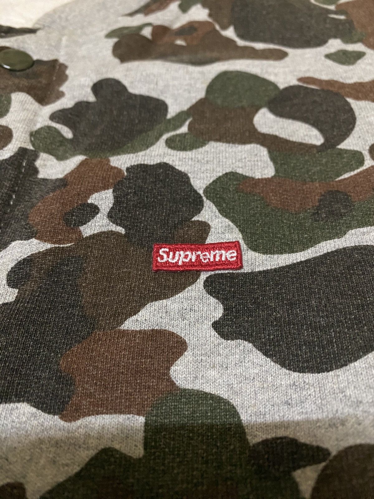 Supreme Supreme F/W 2012 Snap Front Small Box Logo Varsity Bomber Size US L / EU 52-54 / 3 - 7 Thumbnail