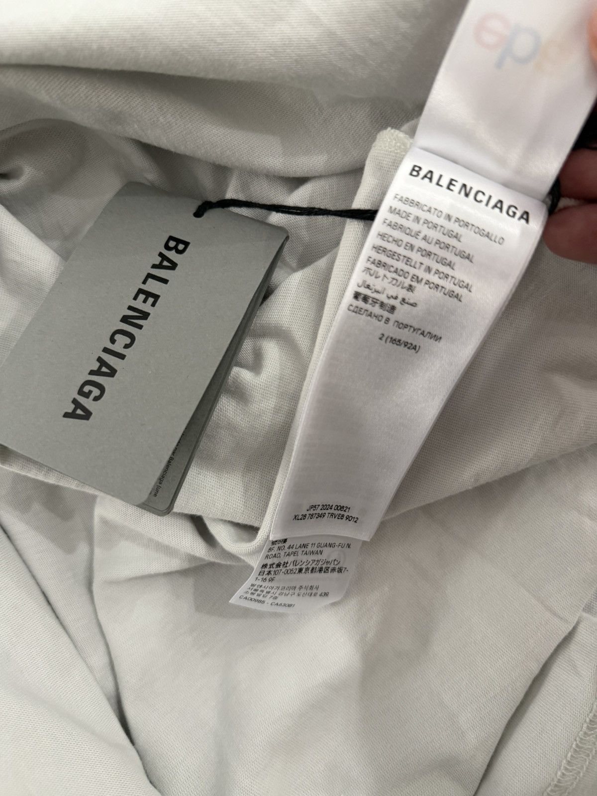 Balenciaga Balenciaga Ebay Oversized Logo Tshirt Sz.2 Size US M / EU 48-50 / 2 - 6 Thumbnail