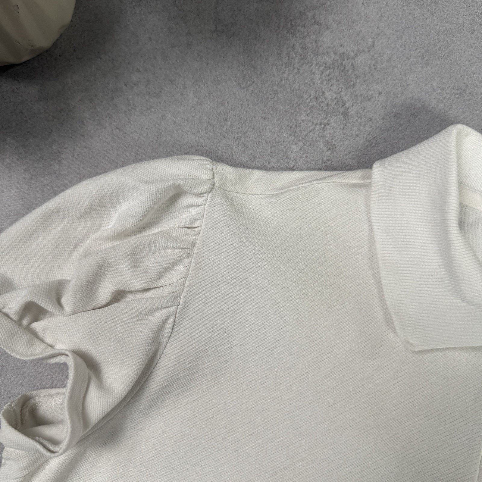 Burberry Burberry Women Polo T Shirt Size S White Size S / US 4 / IT 40 - 5 Thumbnail