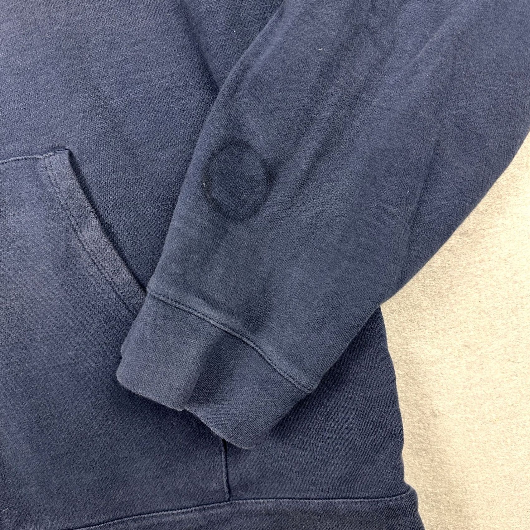 John Varvatos VINTAGE John Varvatos Hoodie Shirt Men L Blue Full Zip Sweatshirt Pockets Drawstring Logo Regular Size US L / EU 52-54 / 3 - 4 Thumbnail