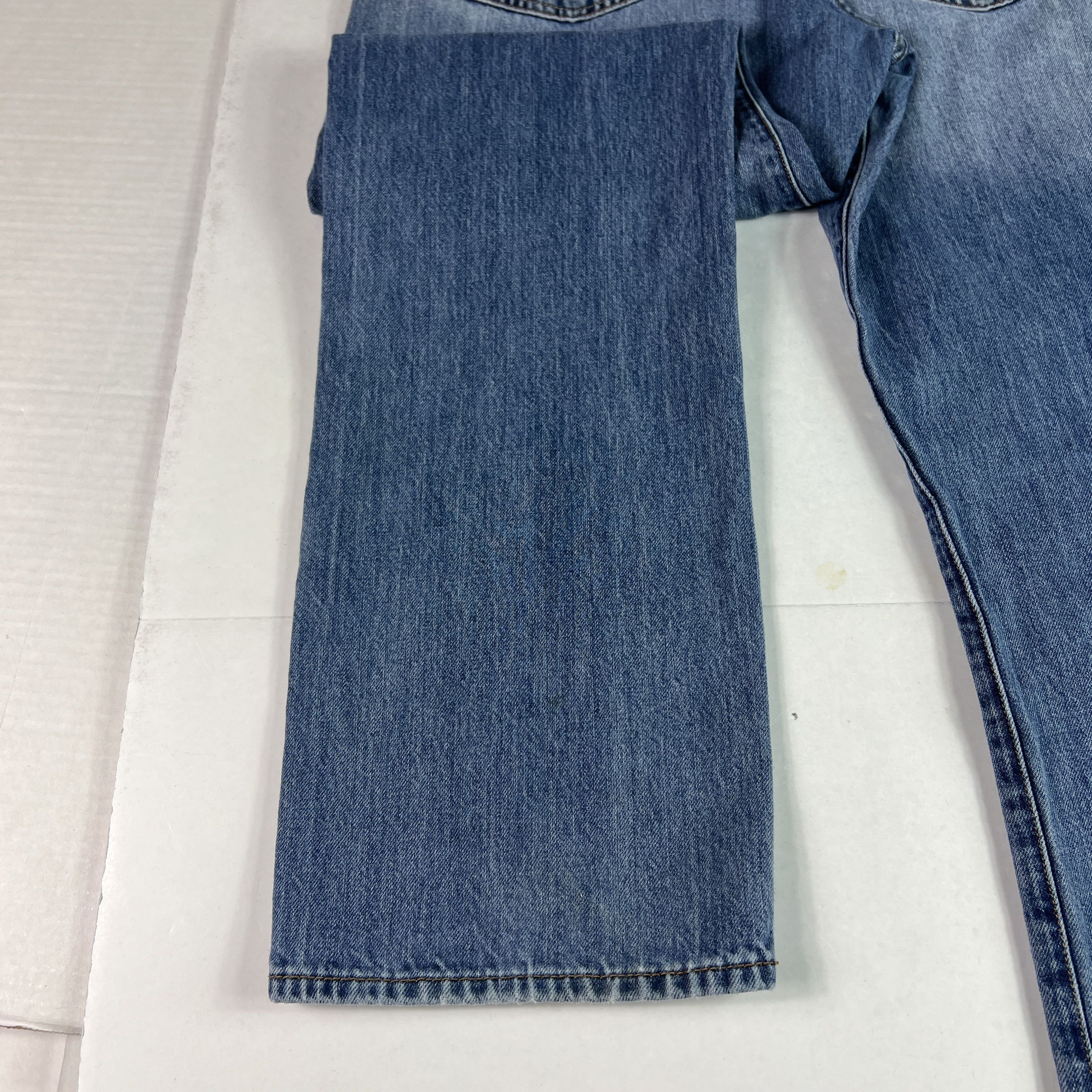 Lucky Brand Lucky Brand Jean 121 Heritage Slim Straight Blue Faded Denim Size US 34 / EU 50 - 17 Thumbnail