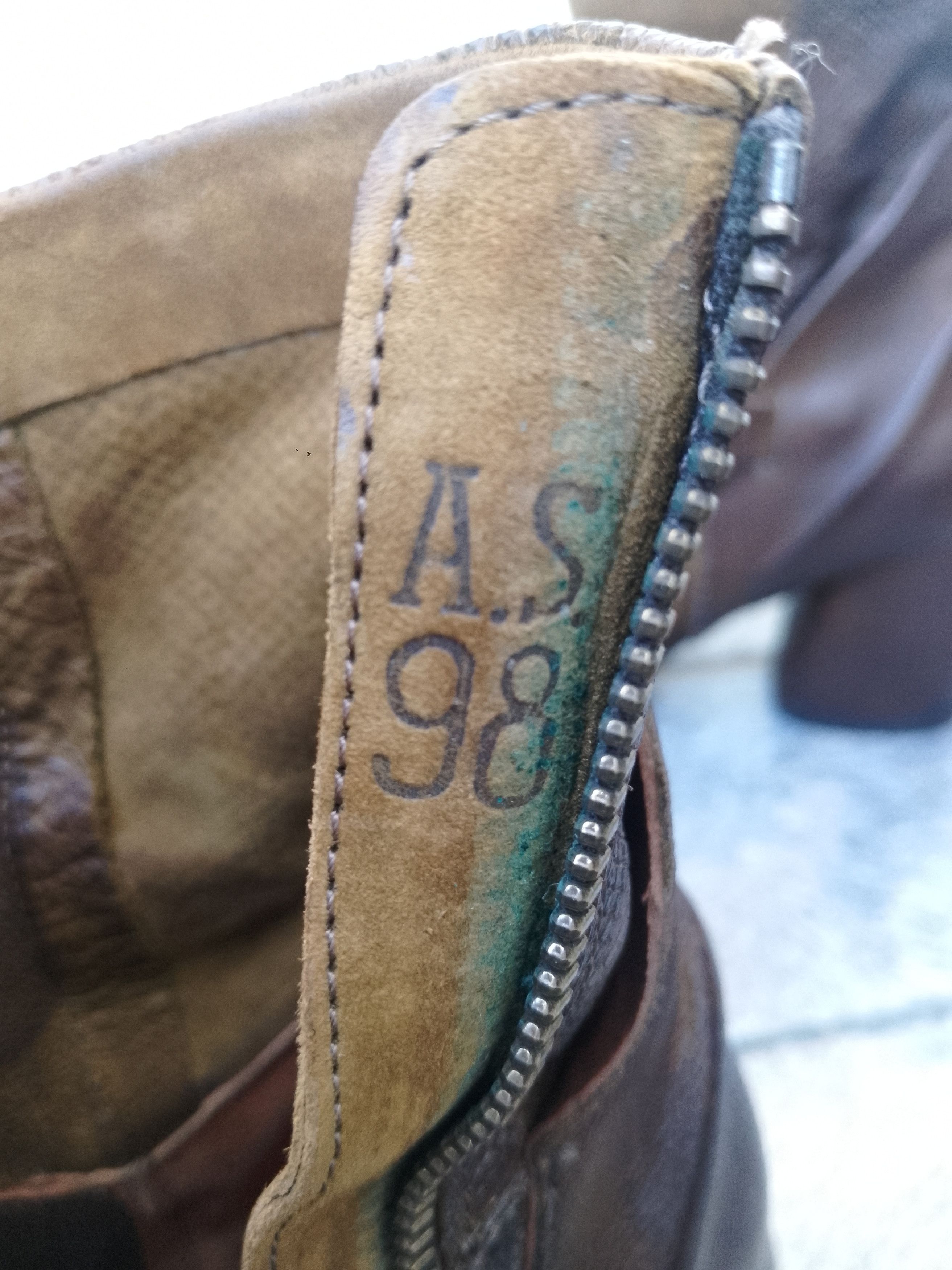 A.S.98 BOTIN 170201 SENAPE VERDE BOOTS Size US 9 / IT 39 - 8 Thumbnail