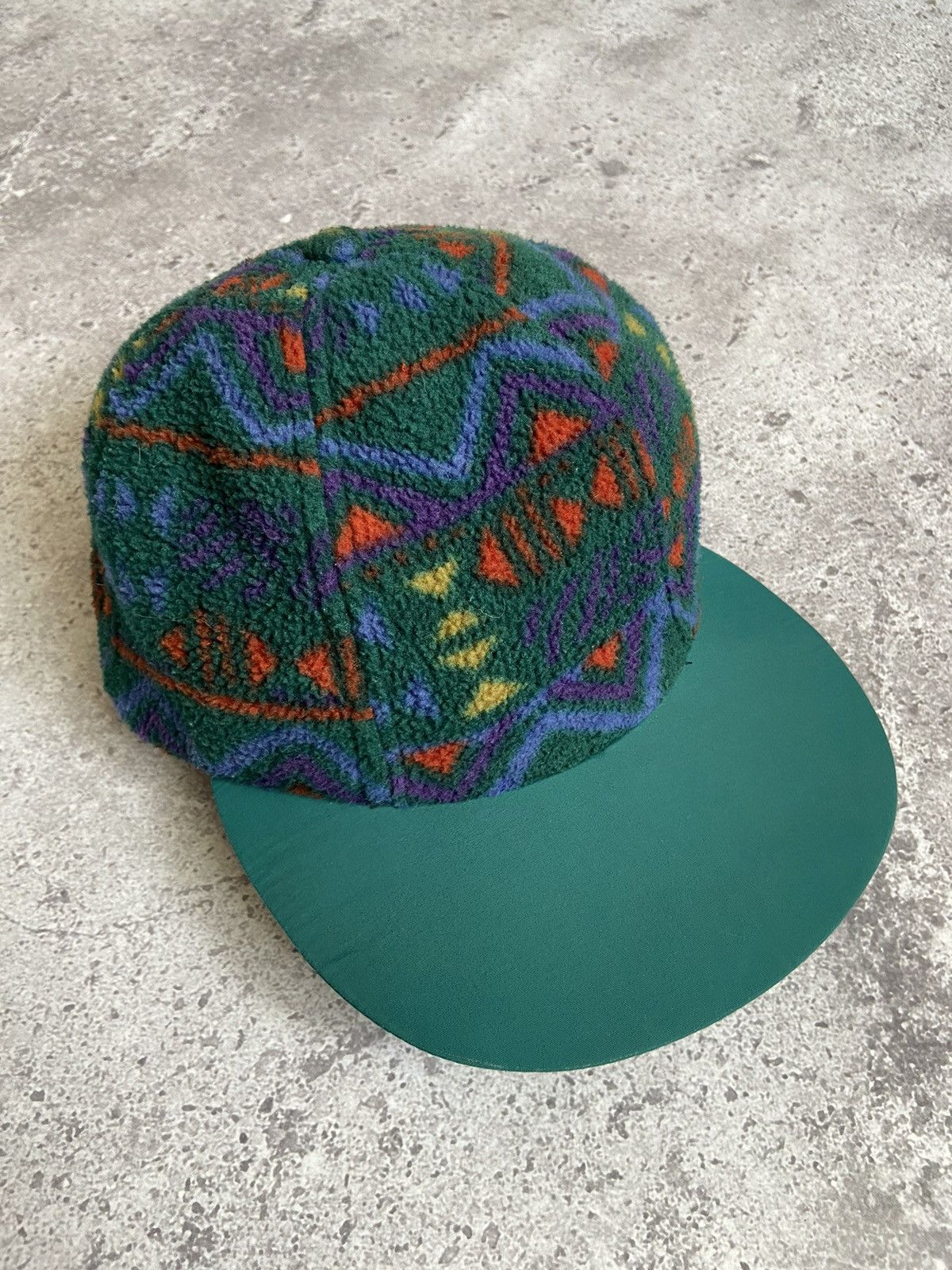 Columbia Vintage 90s Columbia Fleece Hat Cap Size ONE SIZE - 1 Thumbnail
