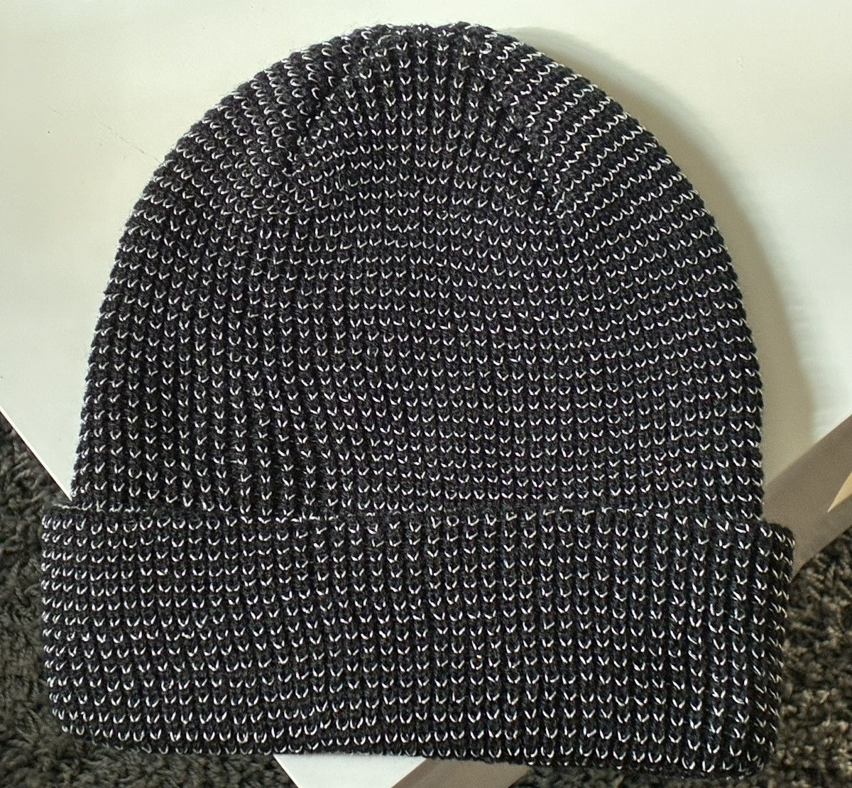 Fuck The Population Fuck The Population Reflective Logo Cuff Beanie Black O/S Size ONE SIZE - 2 Thumbnail
