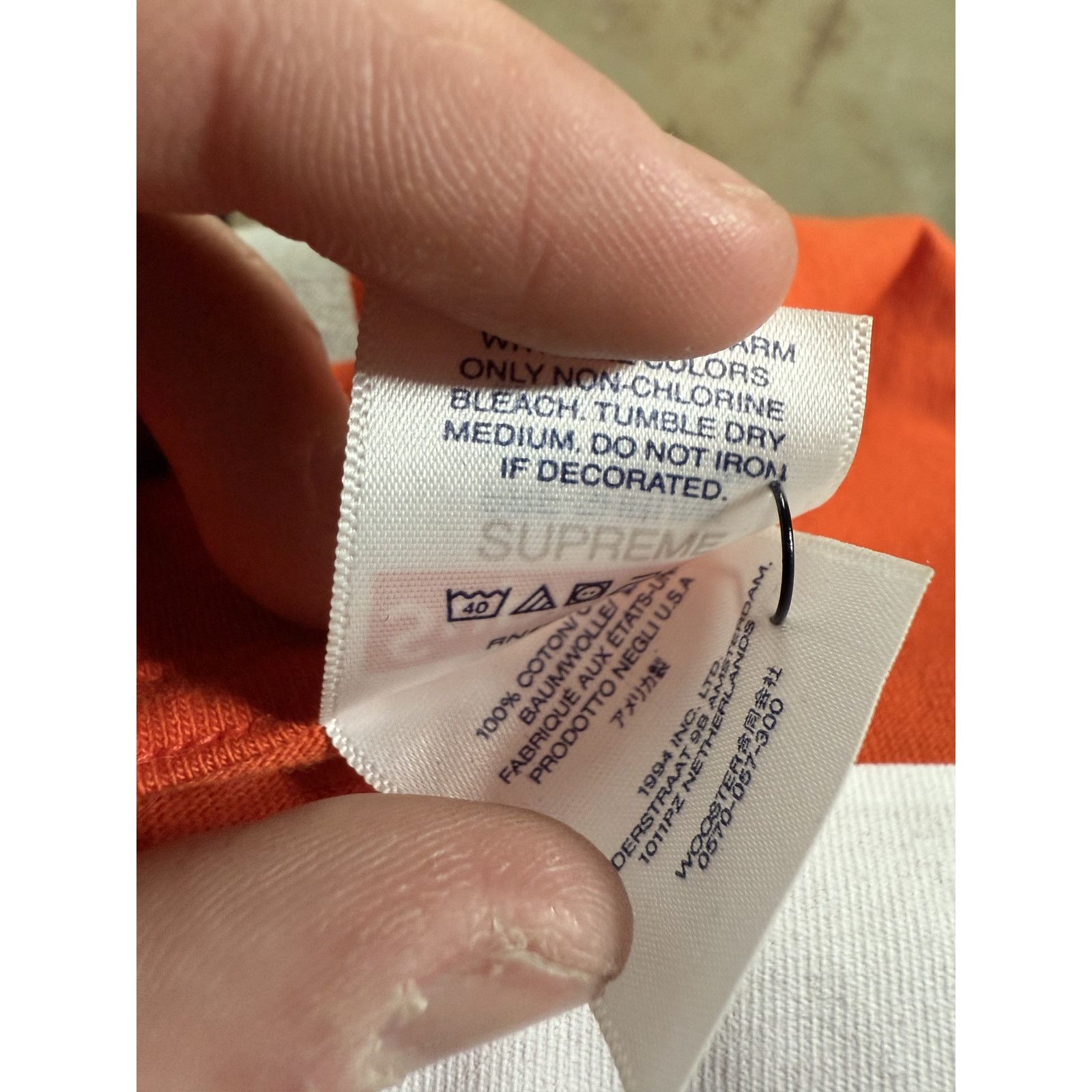 Supreme Supreme Photo Tee Orange Used Large Size US L / EU 52-54 / 3 - 3 Thumbnail
