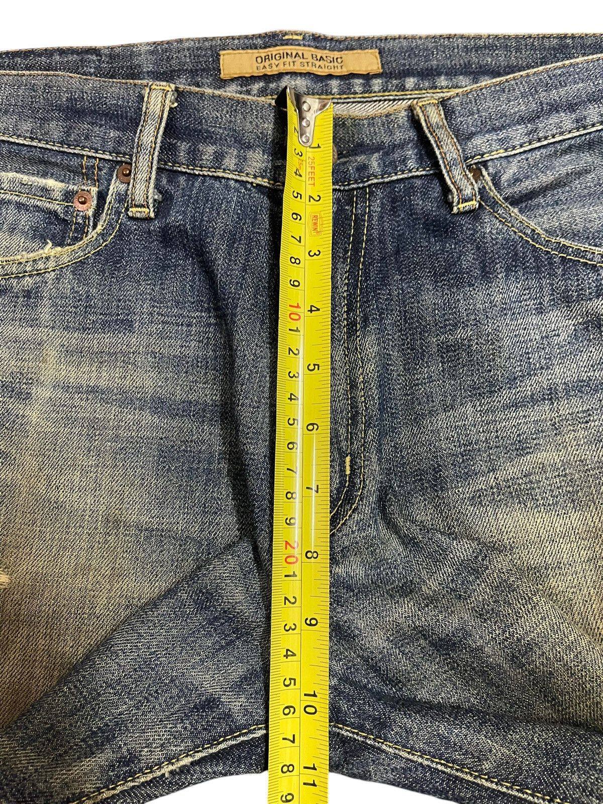 Uniqlo Vintage Japanese Uniqlo Mud Wash Style Baggy Jeans Size US 31 - 14 Thumbnail