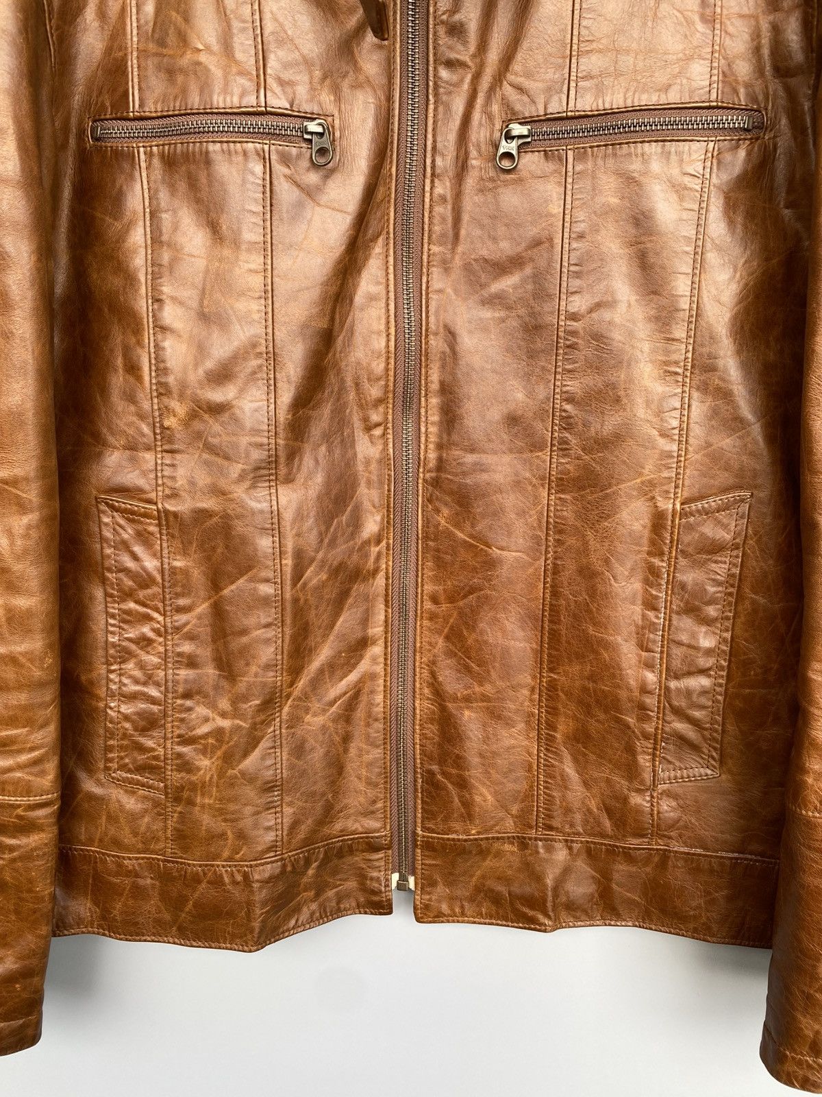 Tornado Mart 2000’s- Tornado Mart- Horsehide Leather Jacket Size US S / EU 44-46 / 1 - 6 Thumbnail