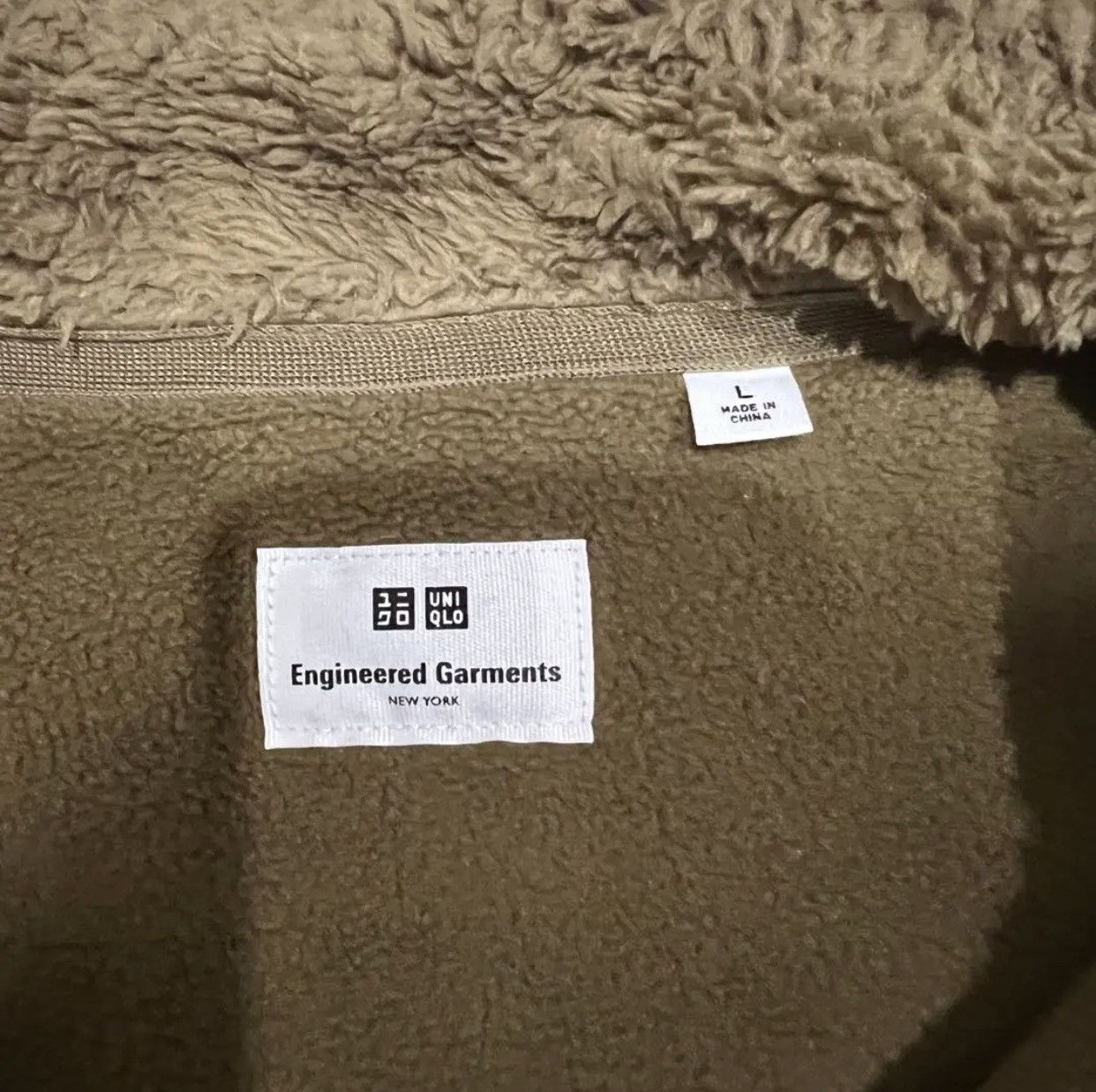 Engineered Garments 💚 Engineered Garments x Uniqlo Fleece Jacket Green Size US L / EU 52-54 / 3 - 3 Thumbnail