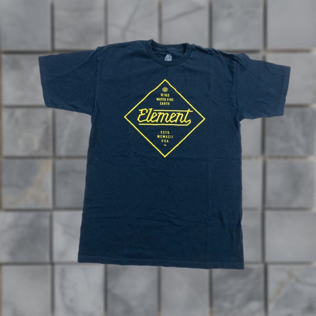 Element Element Skateboards Graphic Tee Mens Medium Blue Short Sleeve Crew Neck T-Shirt Size US M / EU 48-50 / 2 - 1 Thumbnail
