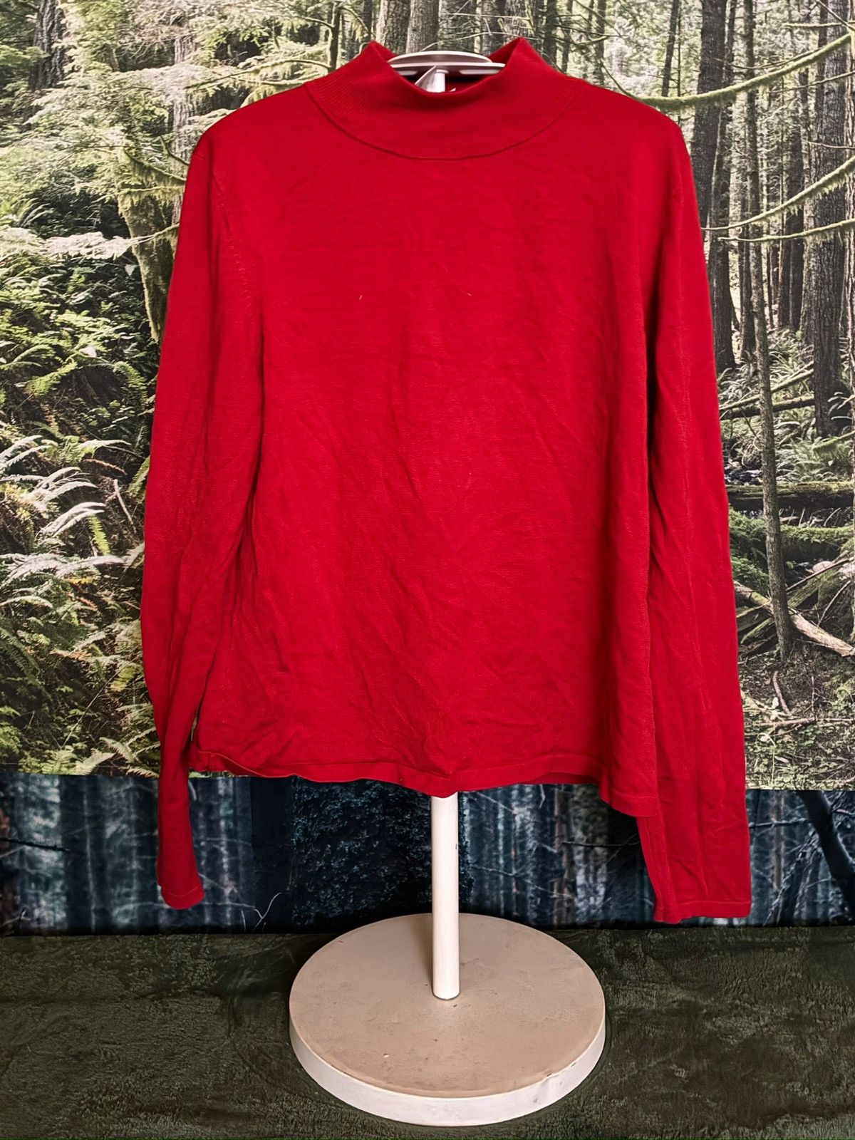 Pendleton Vintage Pendleton Red Silk Blend Sweater – Size Small Size S / US 4 / IT 40 - 3 Thumbnail