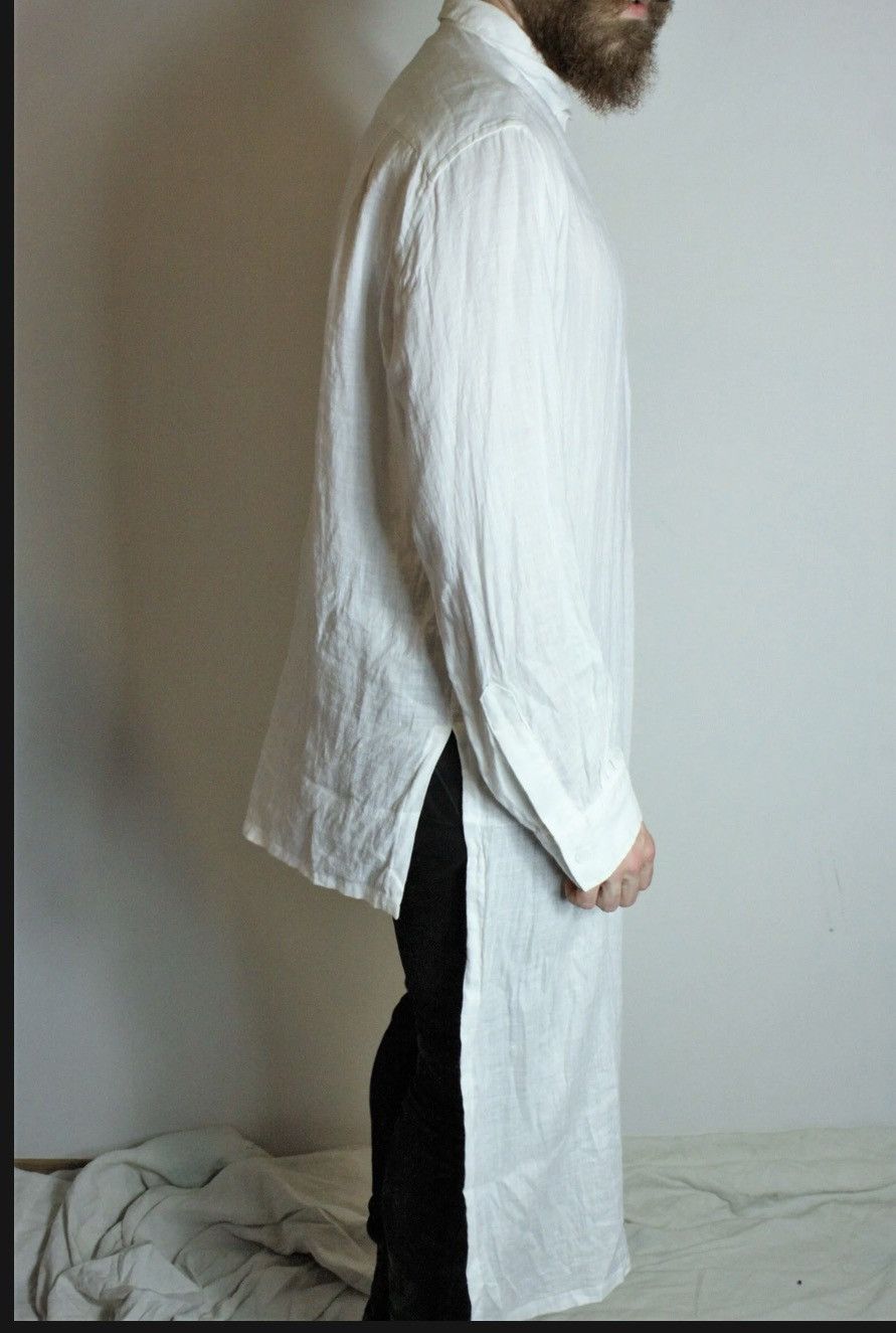 Yohji Yamamoto Yohji Yamamoto SS16 Replica (SS94) Long Linen Shirt Size US L / EU 52-54 / 3 - 7 Thumbnail