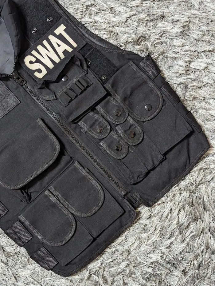 Japanese Brand Swat Vest Sleeveless Uniform Tactical Jacket Size US M / EU 48-50 / 2 - 3 Thumbnail
