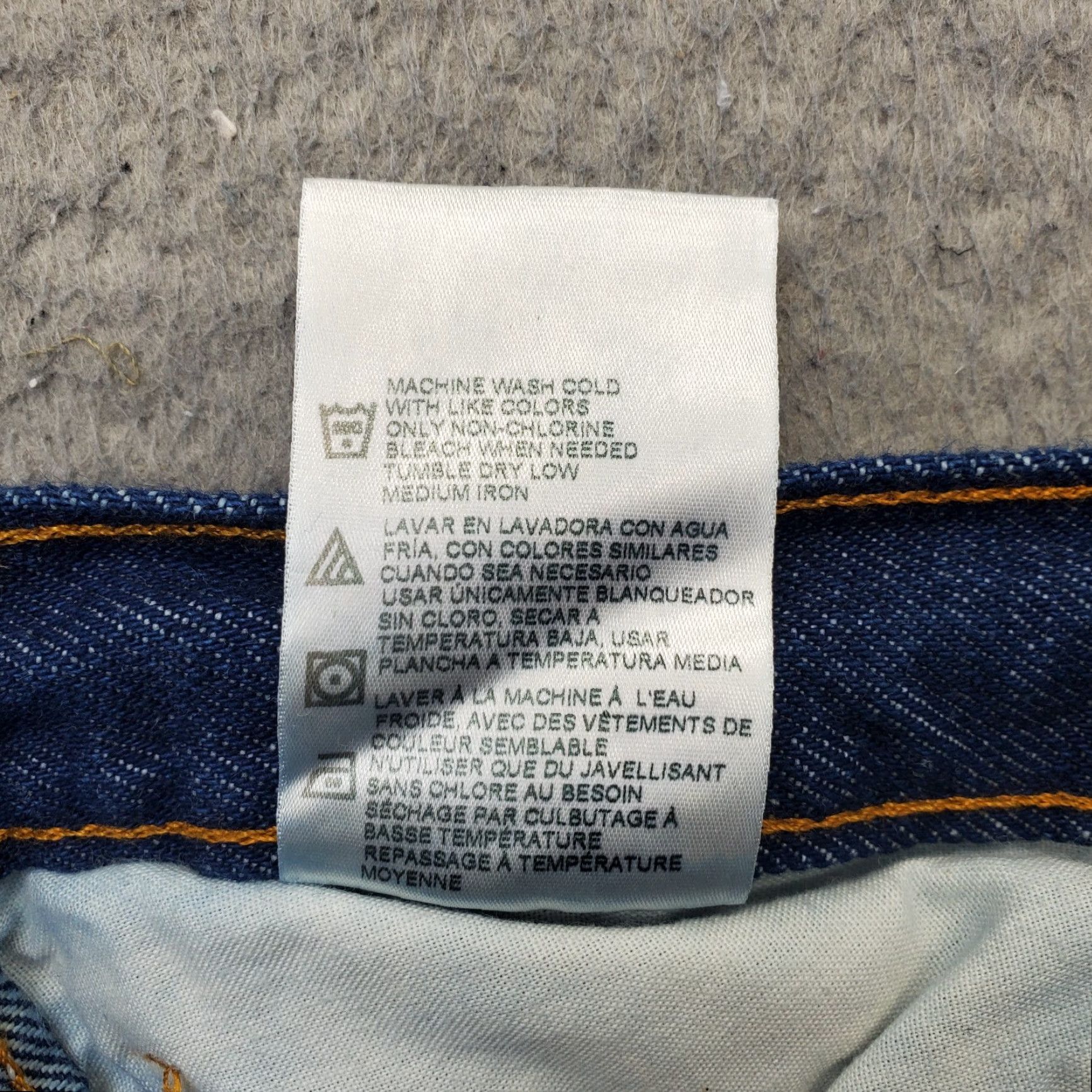 Dickies Dickies Jeans Men 40x30 Blue Denim Boho Straight Leg Relaxed CR393RNB Jeans Size 40 Men Blue Size US 40 / EU 56 - 7 Thumbnail