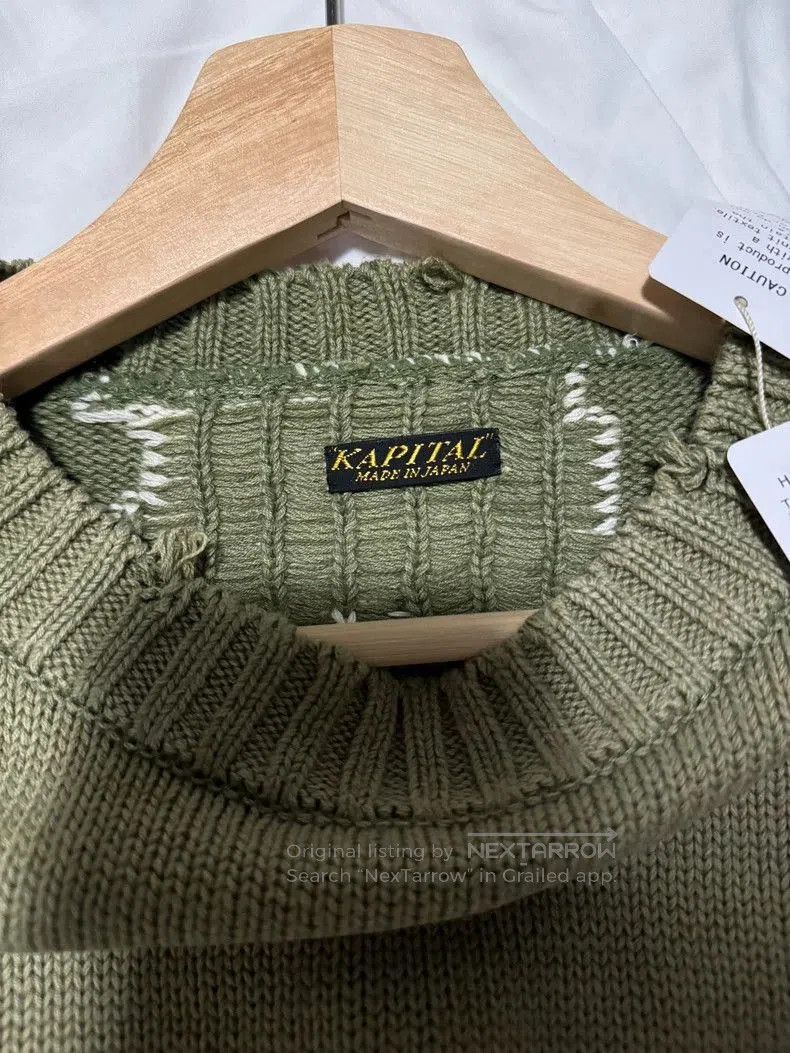 Kapital kapital skeleton hole sweater. Size US L / EU 52-54 / 3 - 3 Thumbnail